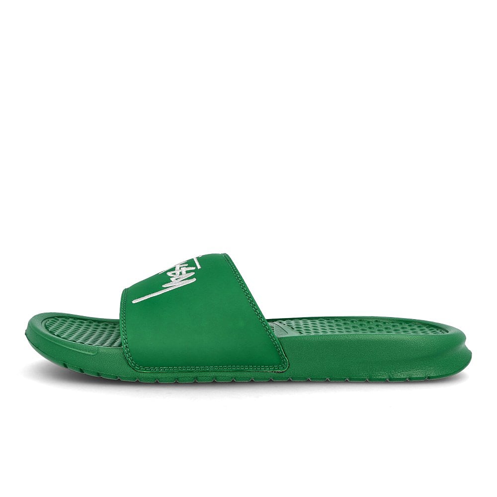 Nike Stussy x Nike Benassi Pine Green / Sail DC5239 300 | Overkill