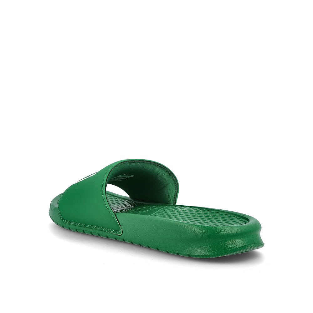 Nike Stussy x Nike Benassi Pine Green / Sail Close-up | Overkill