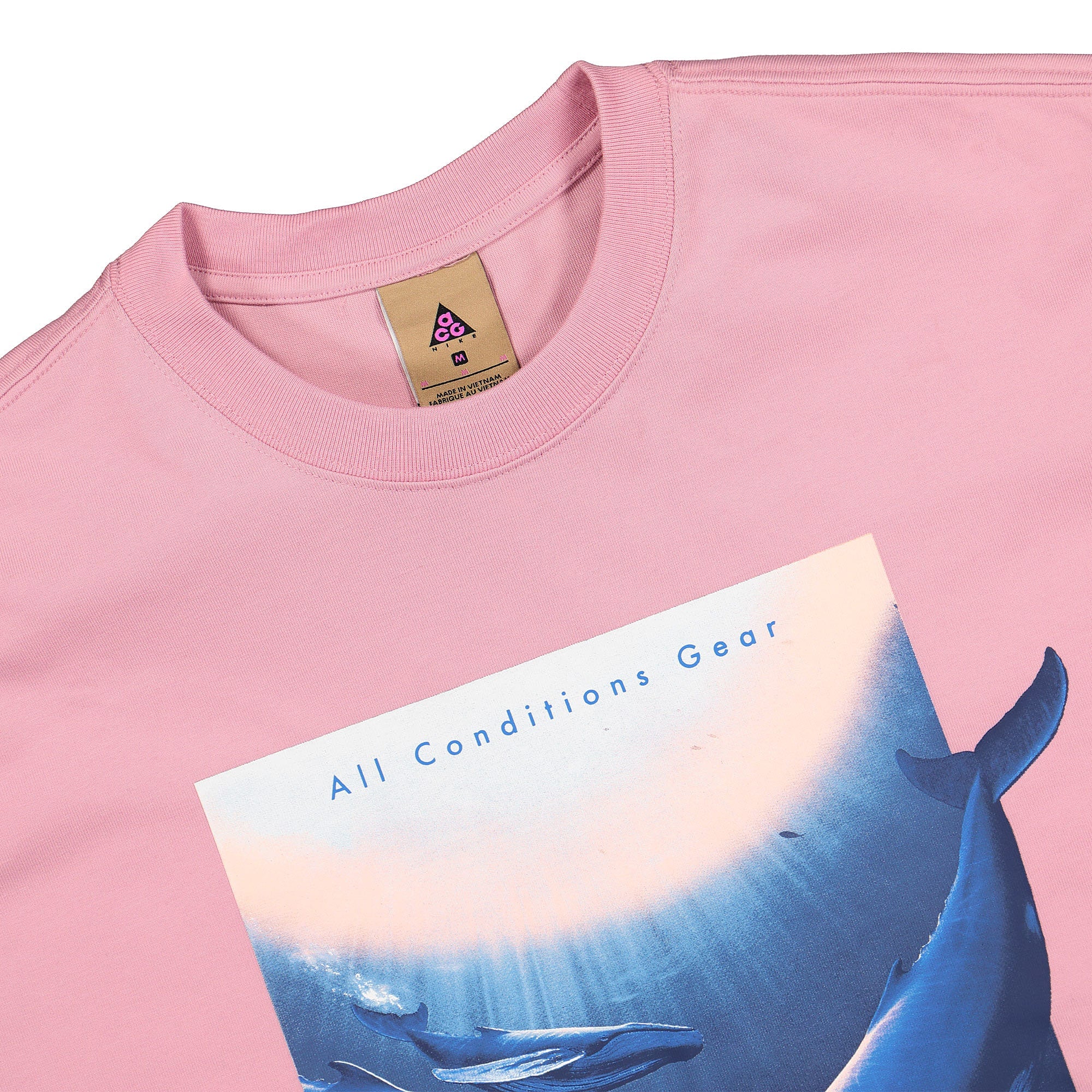 Nike NRG ACG SS Tee Wyland Elemental Pink T-Shirts Close-up | Overkill
