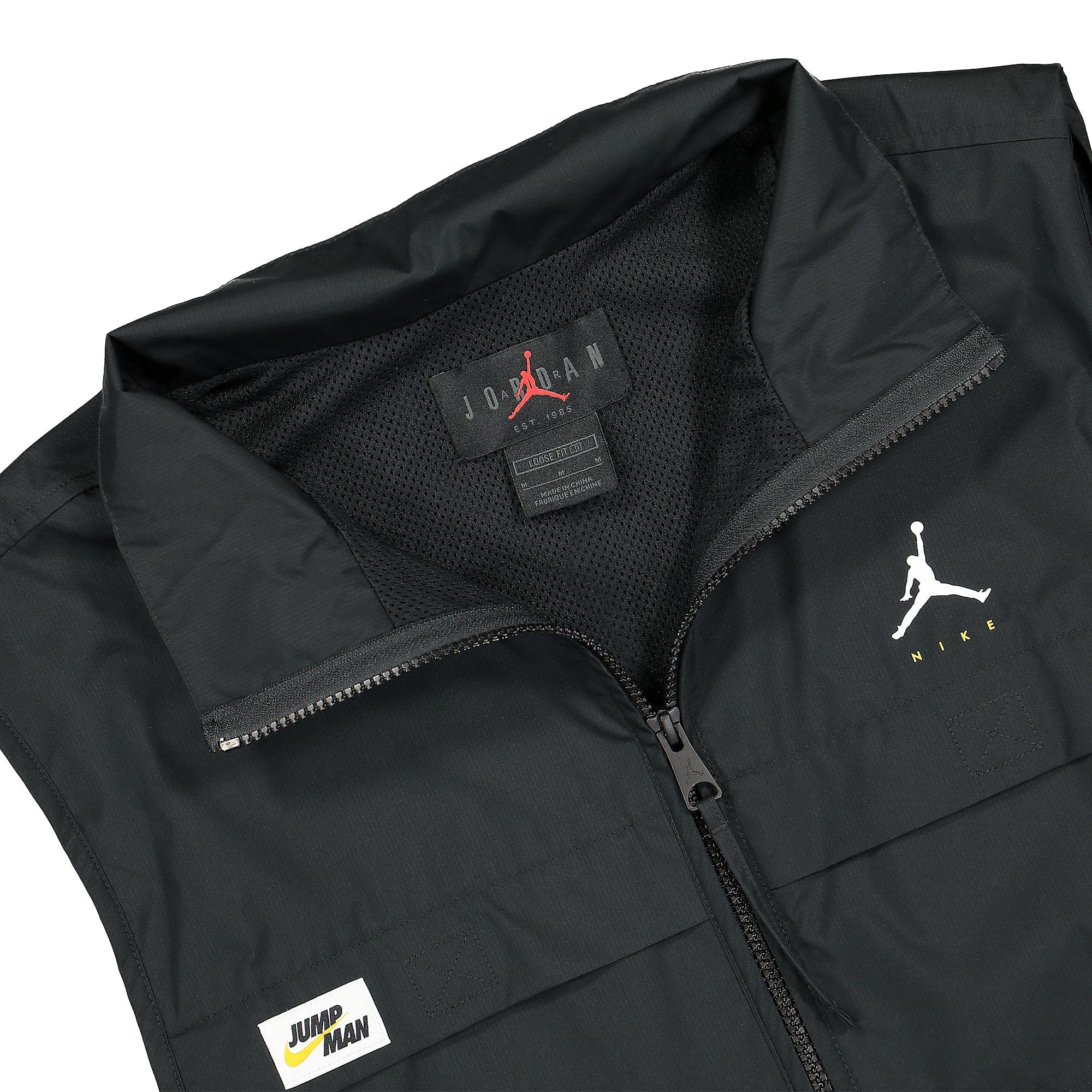Jordan Air Jordan Jumpman Vest Black / Black Vests Close-up | Overkill