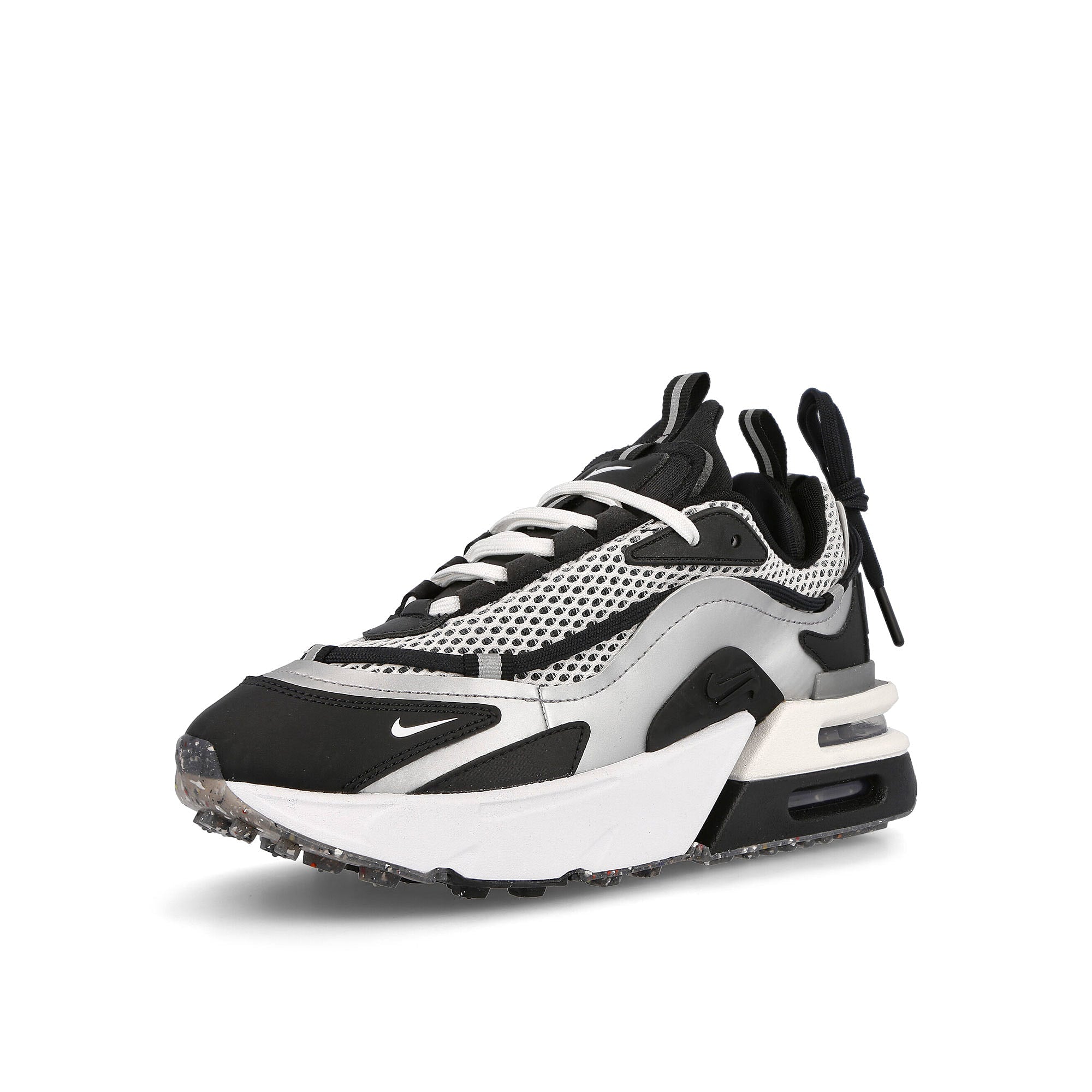 Nike wmns air max furyosa nrg Metallic Silver-Black - White - Sail Sneakers Close Up | Overkill
