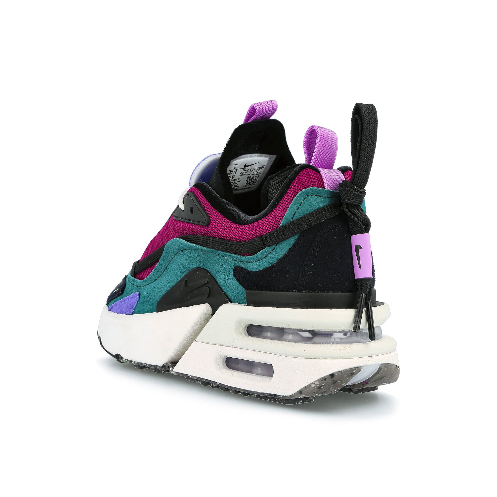Nike wmns air max furyosa nrg Night Green-Sail - Raspberry Red - Black Sneakers Material | Overkill
