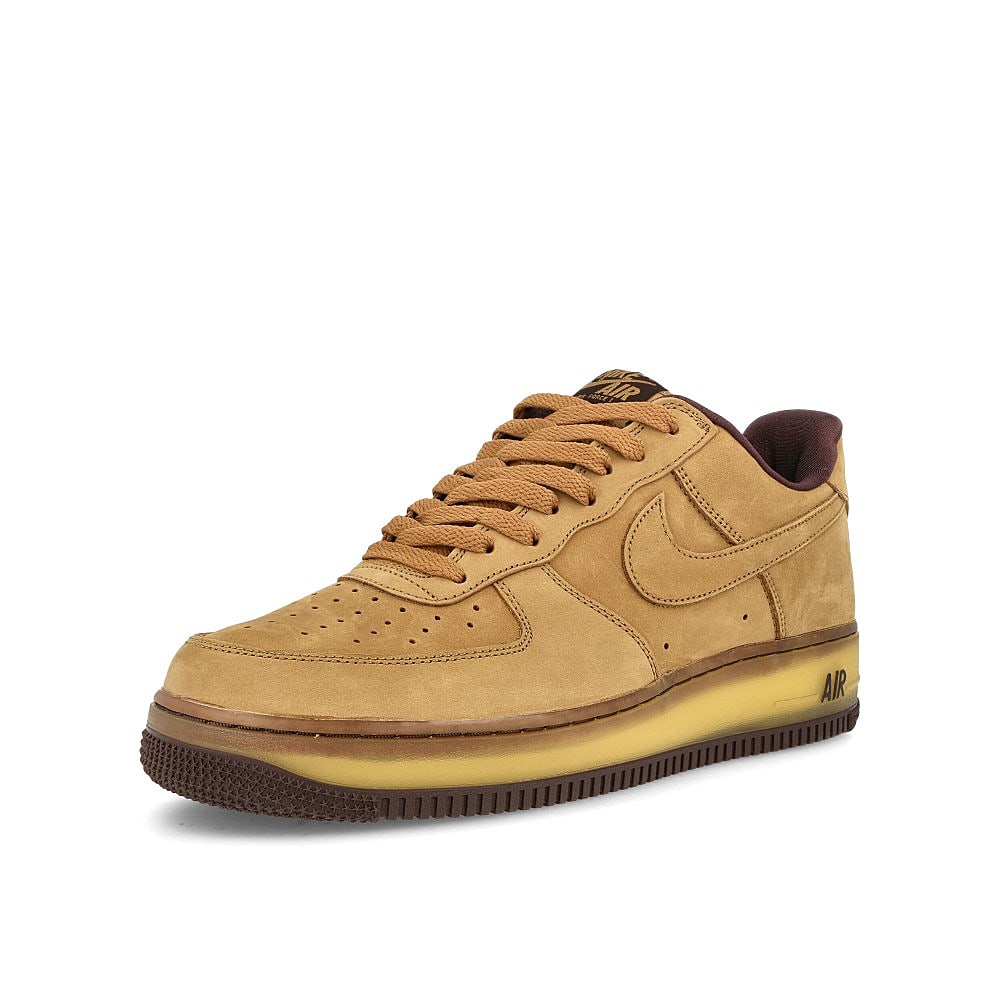Nike air force 1 low retro sp Wheat-Wheat - Dark Mocha Low Top Sneakers Close Up | Overkill