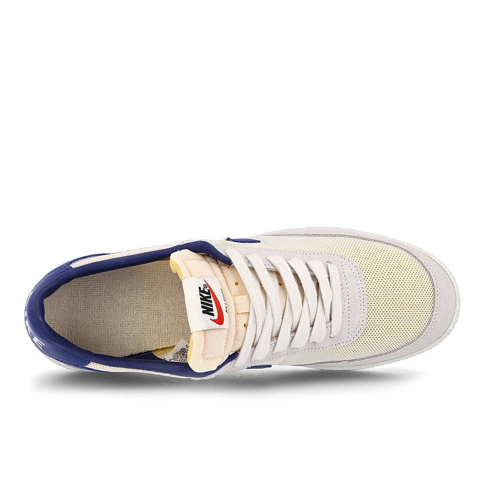 Nike killshot og Sail-Deep Royal Blue - Black - Team Orange Low Top Sneakers Detailfoto | Overkill