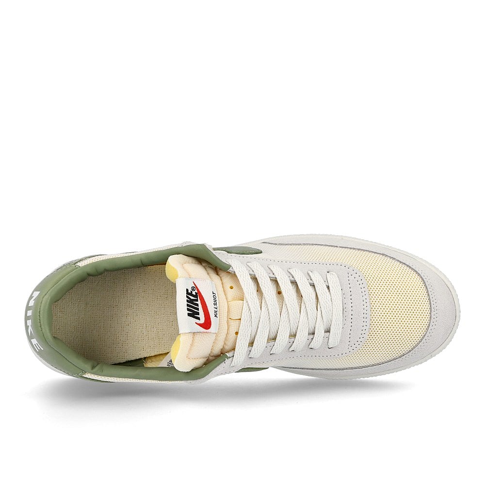 Nike killshot og Sail-Oil Green - Oil Green Low Top Sneakers Detailfoto | Overkill