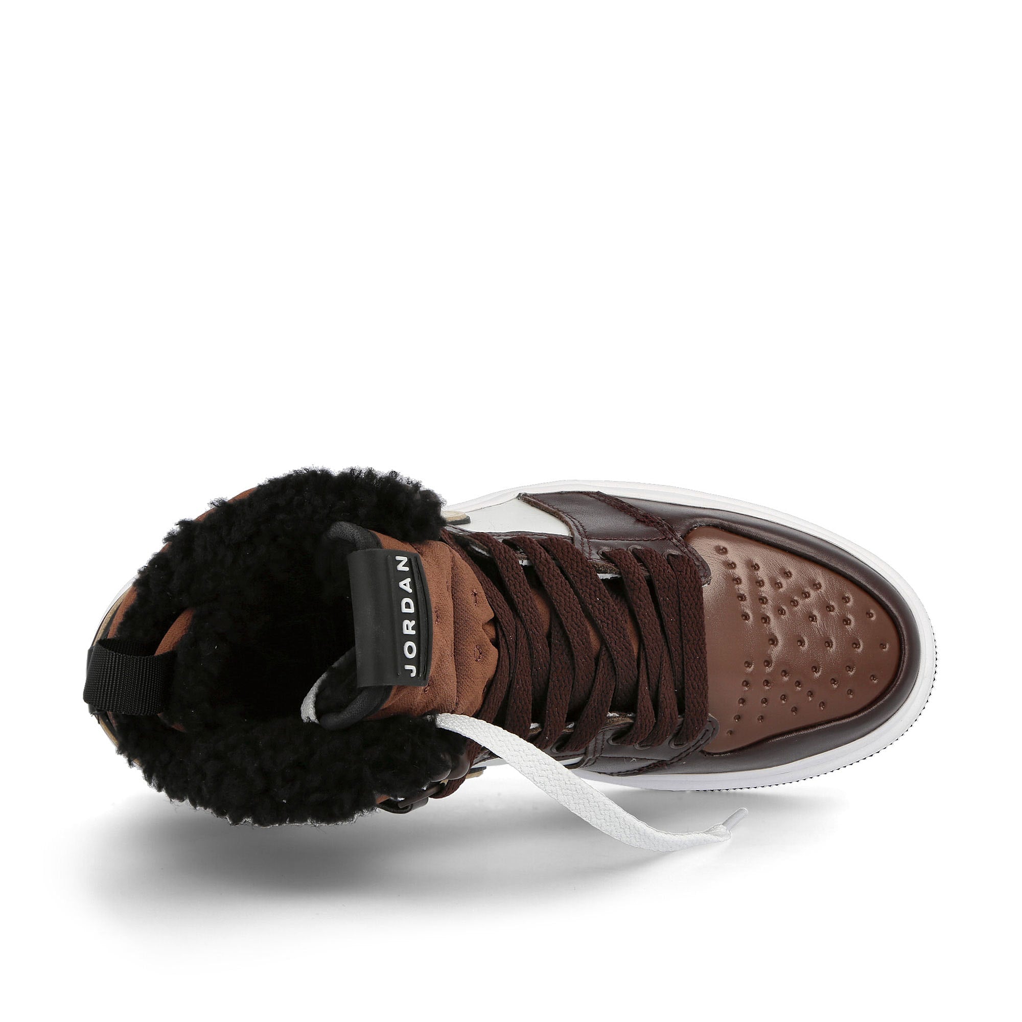 Jordan Wmns Air Jordan 1 Acclimate Brown Basalt / Oatmeal - Light Chocolate - Black Detail view 1 | Overkill