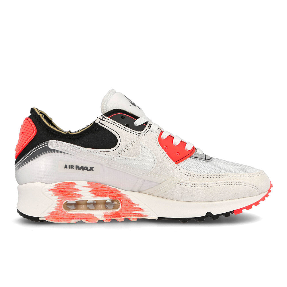 Nike air max iii premium White-White - Black - Bright Crimson Sneakers Silhouette | Overkill