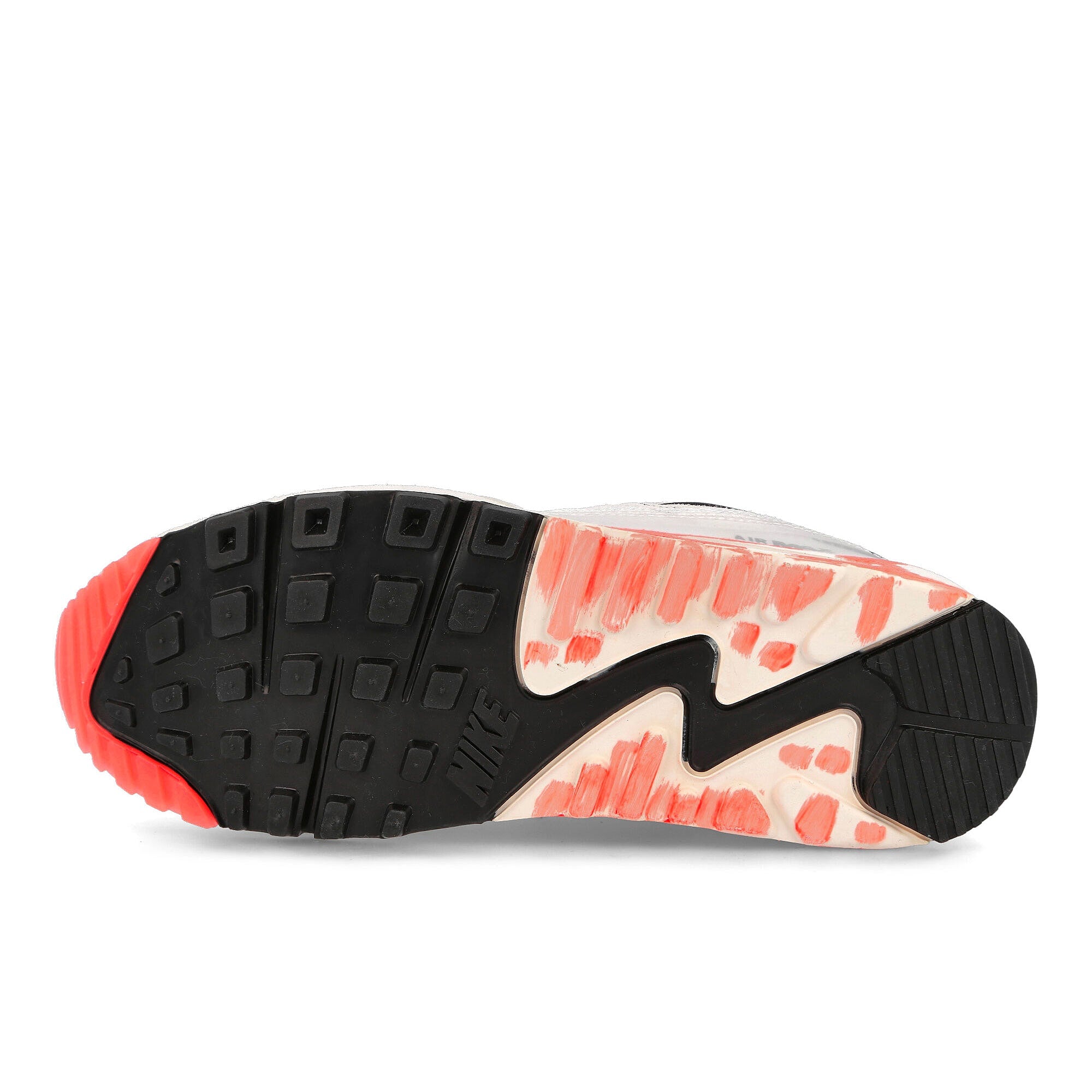 Nike air max iii premium White-White - Black - Bright Crimson Sneakers Detail View 1 | Overkill