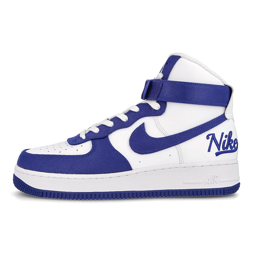 Nike air force 1 high 07 lv8 emb White / Rush Blue - Rush Blue - White DC8168 100 | Overkill