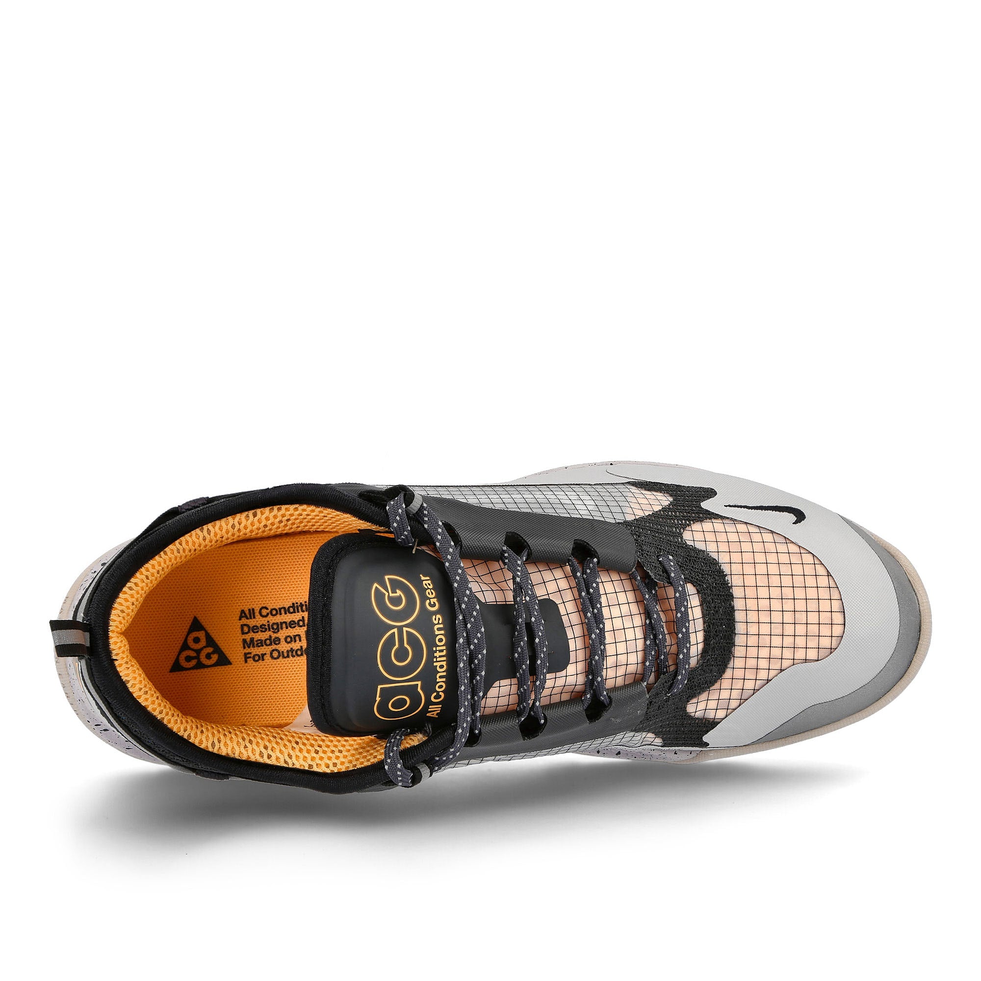 Nike acg air nasu 2 Grey Fog-Metallic Silver - Melon Tint Low Top Sneakers Detailfoto | Overkill