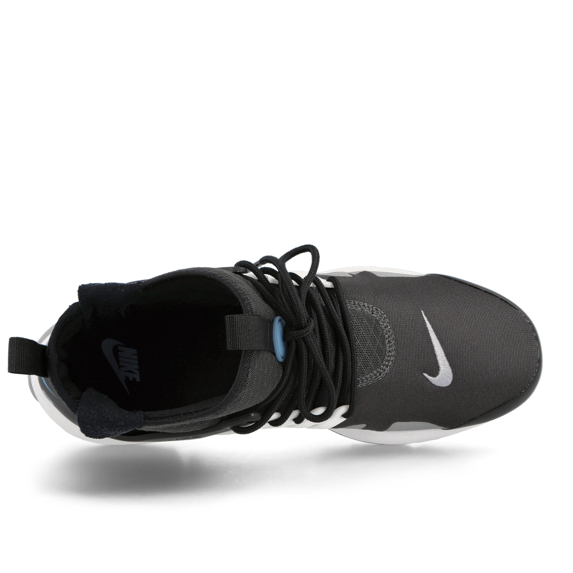 Nike air presto mid utility Anthracite / University Blue - Summit White Sneakers Detailfoto | Overkill