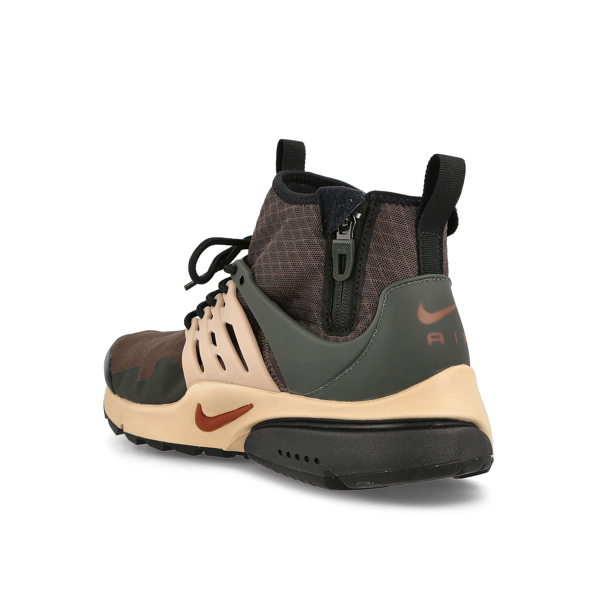 Nike air presto mid utility Baroque Brown / Canyon Rust - Sesame - Sequoia Sneakers Material | Overkill