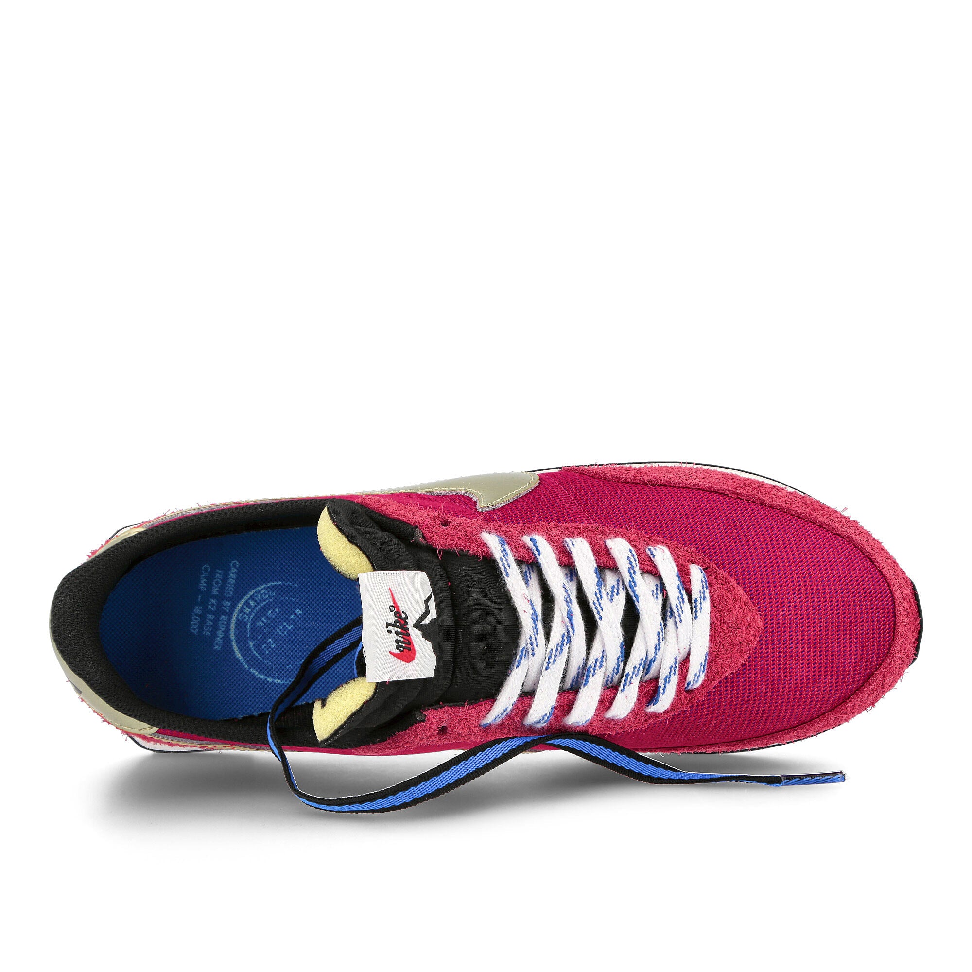 Nike waffle trainer 2 sd Gym Red-Metallic Gold Star - Hyper Royal - Black Sneakers Detailfoto | Overkill