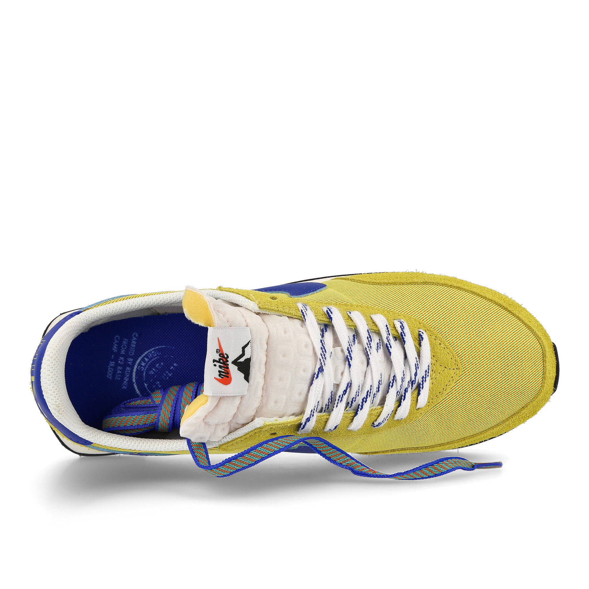 Nike waffle trainer 2 sd Yellow Strike-Hyper Royal - Saturn Gold Sneakers Detailfoto | Overkill
