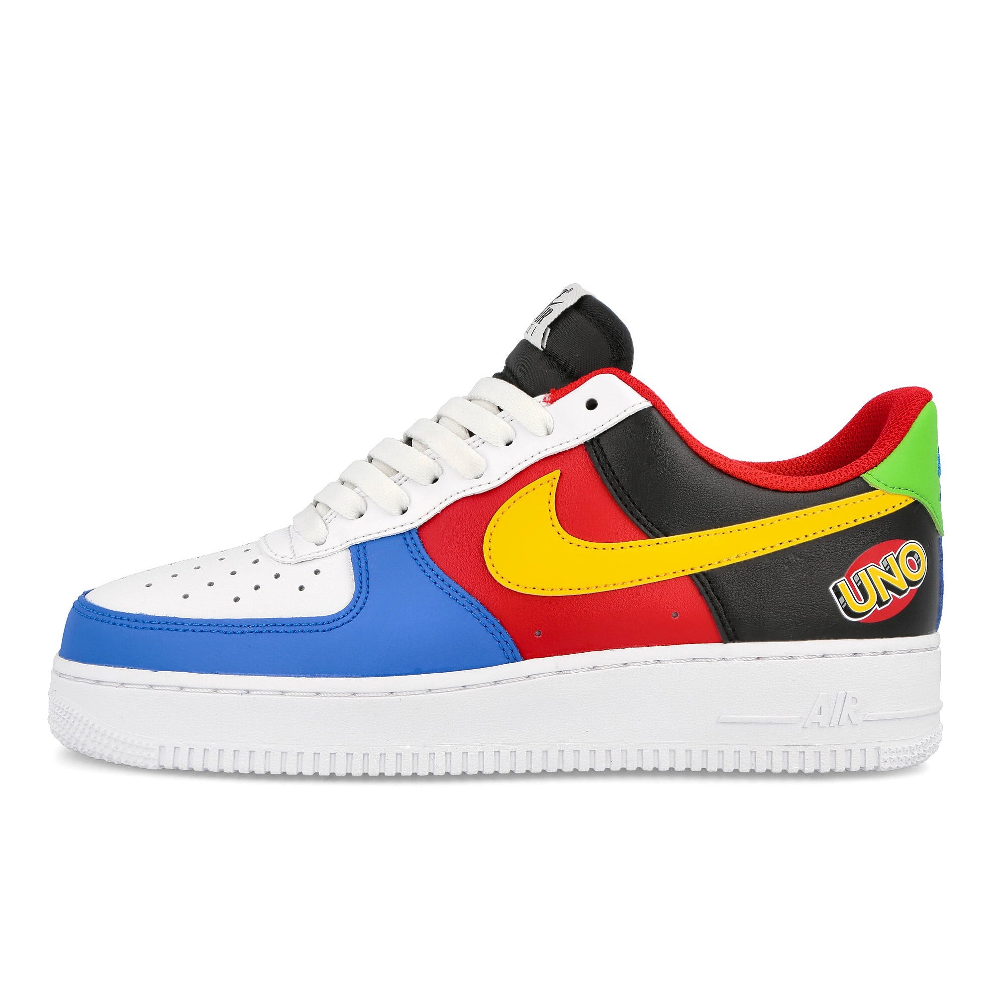 Nike UNO x Nike Air Force 1 07 LX White-Yellow Zest - University Red Sneakers DC8887 100 | Overkill