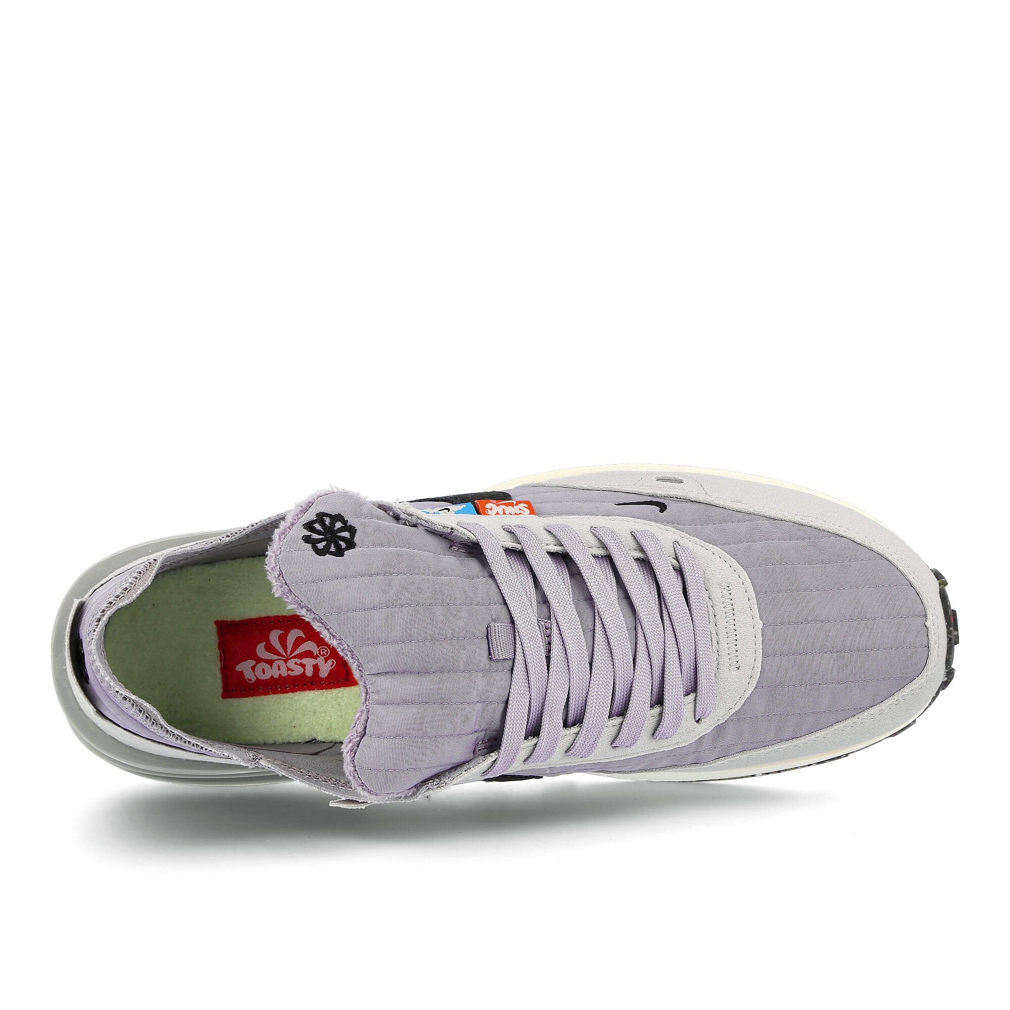 Nike waffle one premium Provence Purple-Black - Grey Fog Sneakers Detailfoto | Overkill