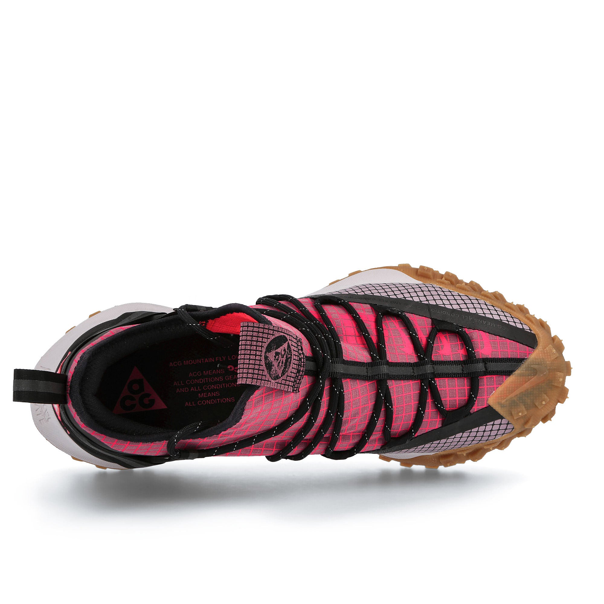 Nike acg mountain fly low Light Mulberry-Flash Crimson Low Top Sneakers Detailfoto | Overkill