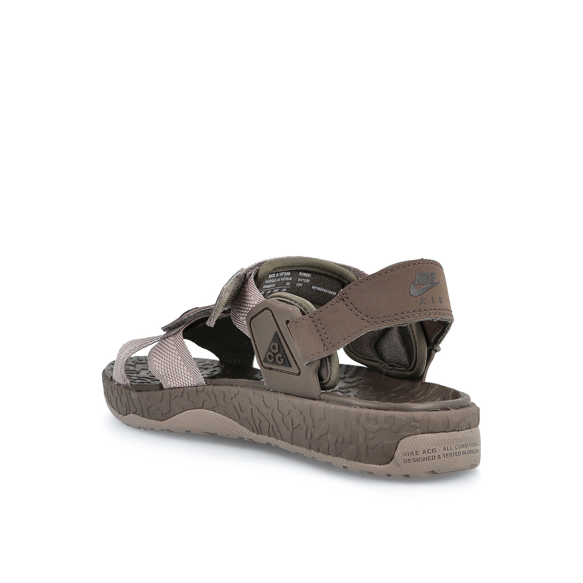 Nike acg air deschutz + Moon Fossil-Black Slides, Sandals & Slippers Material | Overkill