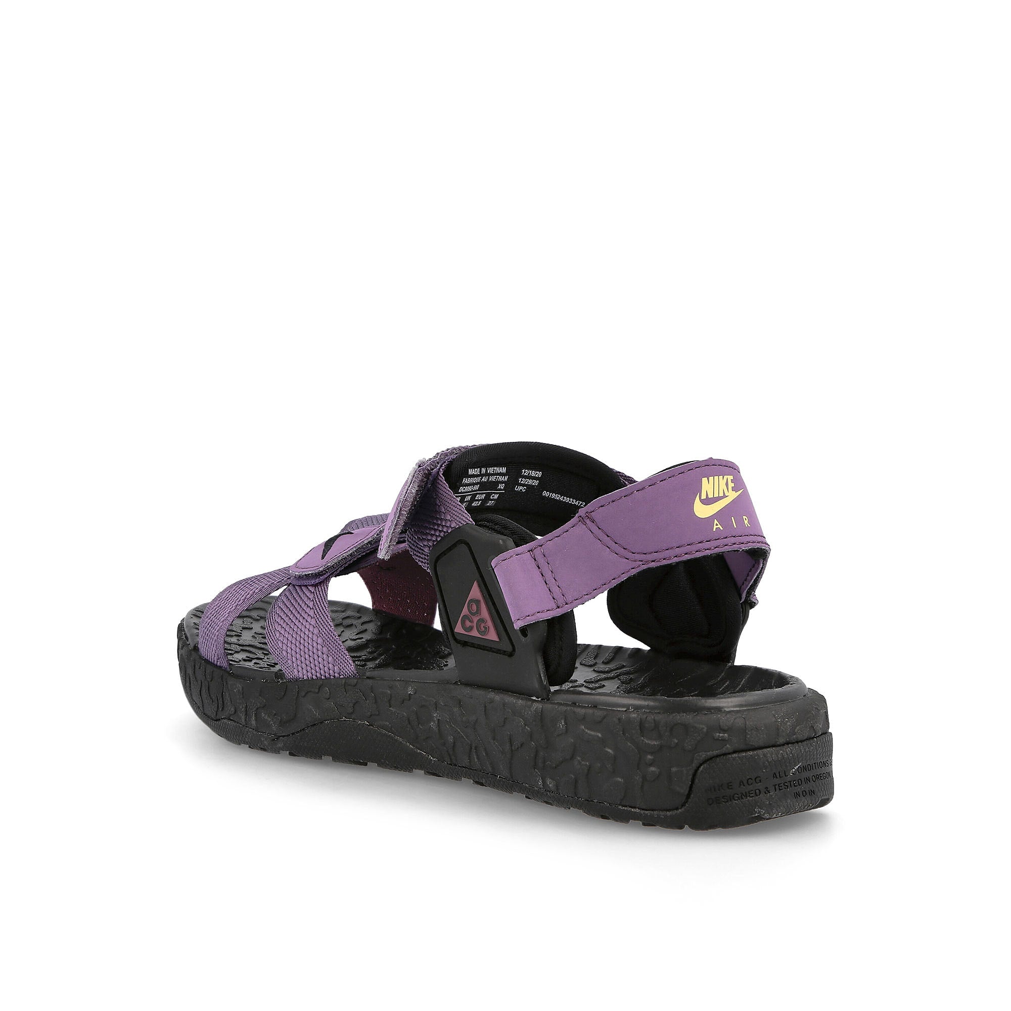 Nike acg air deschutz + Amethyst Smoke-Black Slides, Sandals & Slippers Material | Overkill