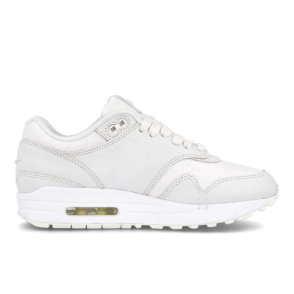 Nike wmns air max 1 Summit White-Summit White - Sail - Tawny Low Top Sneakers Silhouette | Overkill