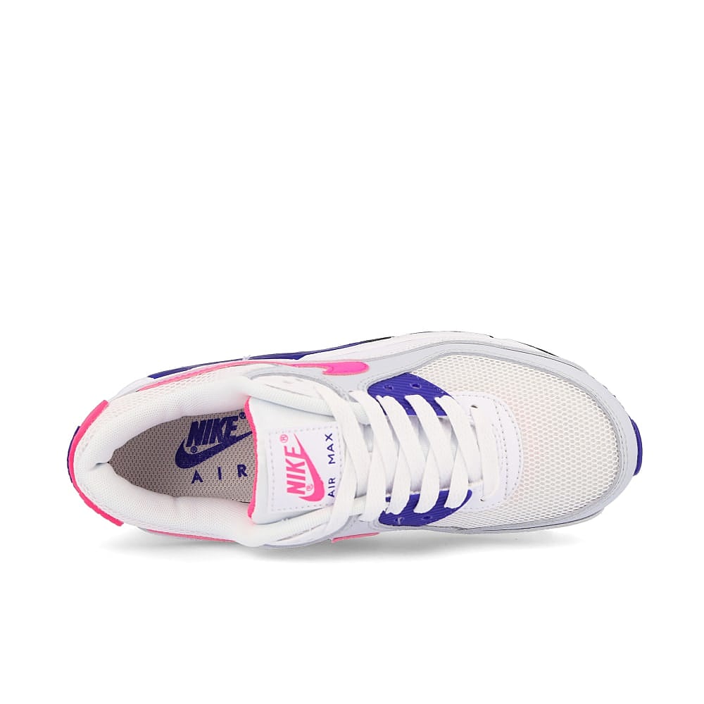 Nike wmns air max 90 White / Hyper Pink - Concord - Pure Platinum Detail view 1 | Overkill