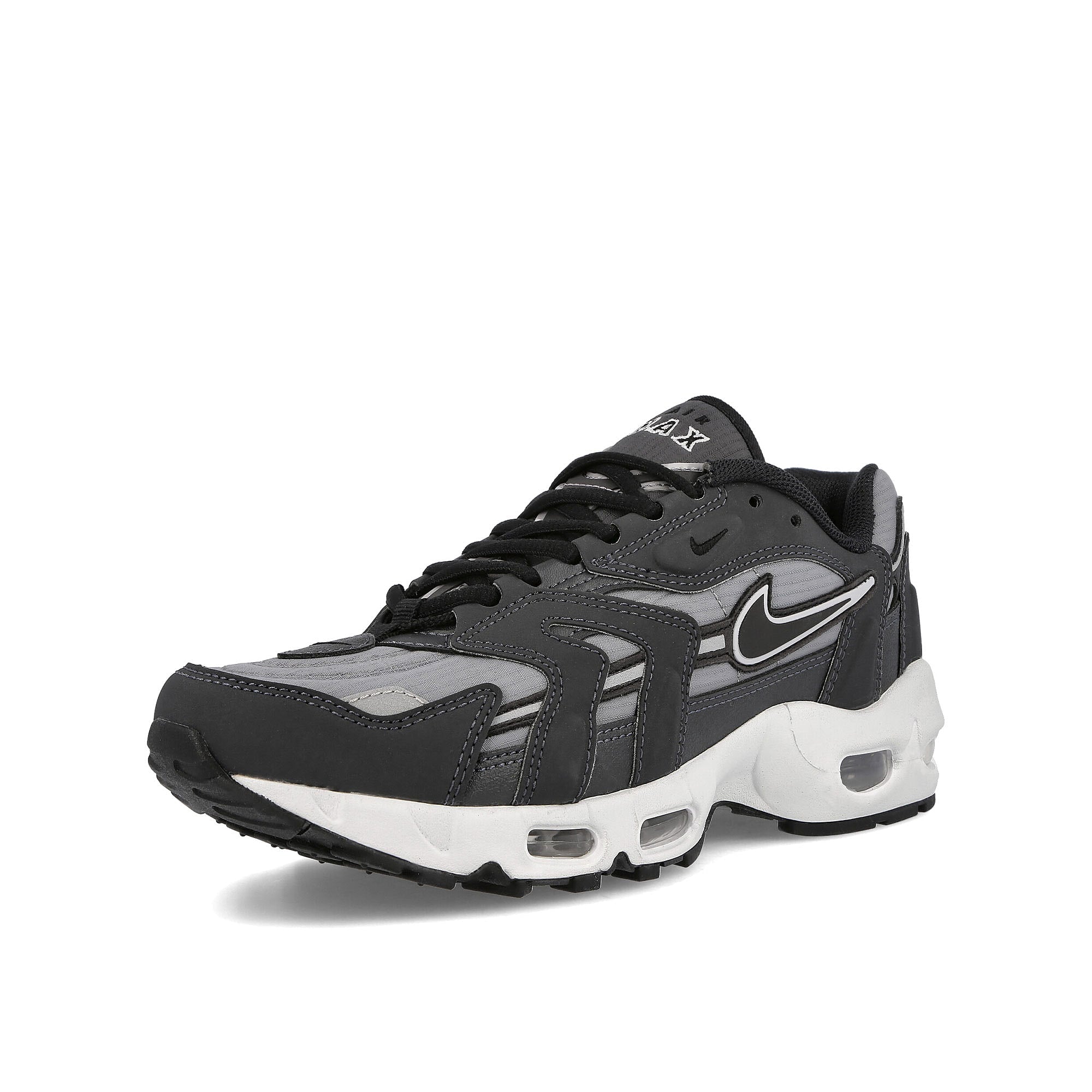 Nike air max 96 ii Cool Grey-Black - Anthracite - White Sneakers Close Up | Overkill