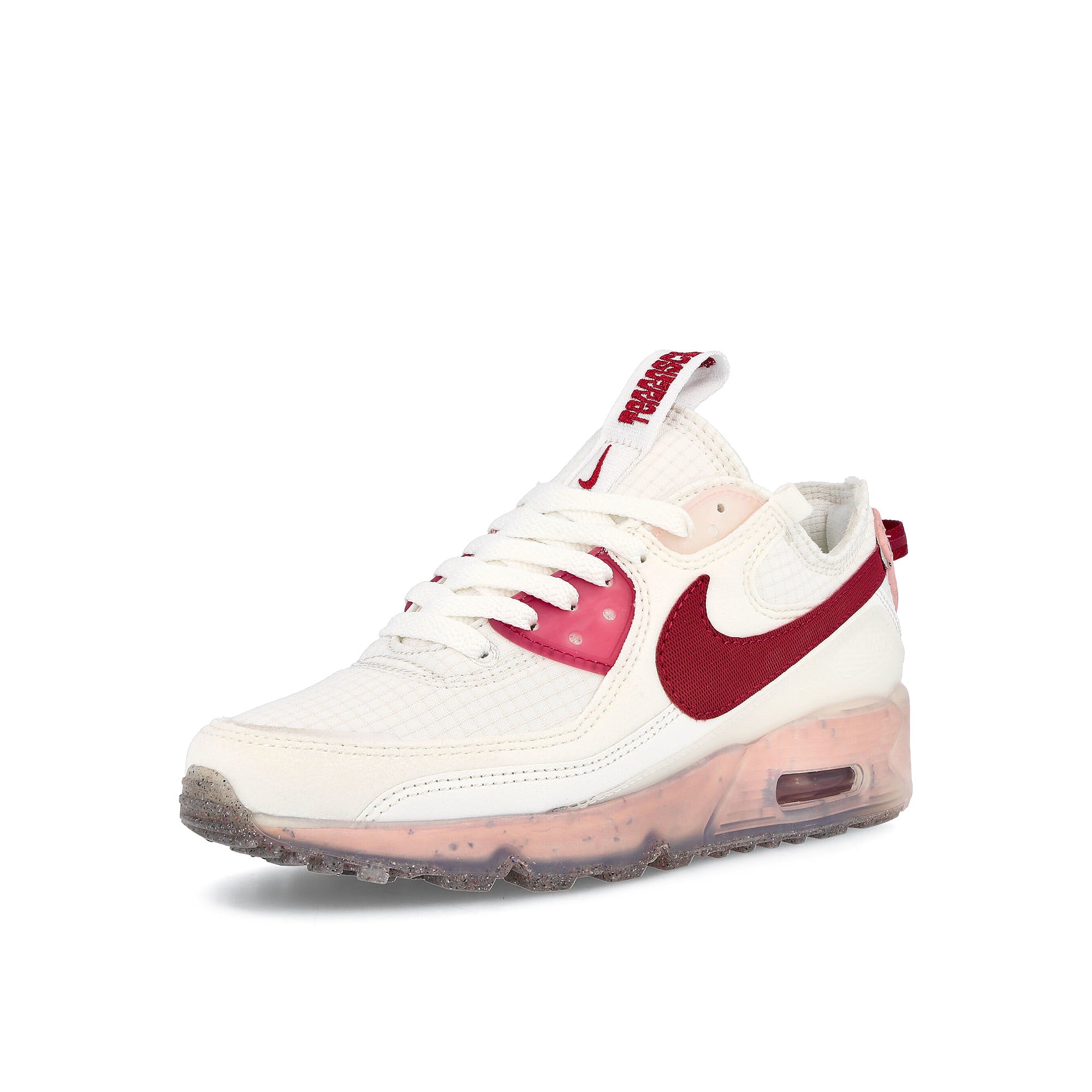 Nike wmns air max terrascape 90 Summit White-Pomegranate - Pink Glaze Sneakers Close Up | Overkill