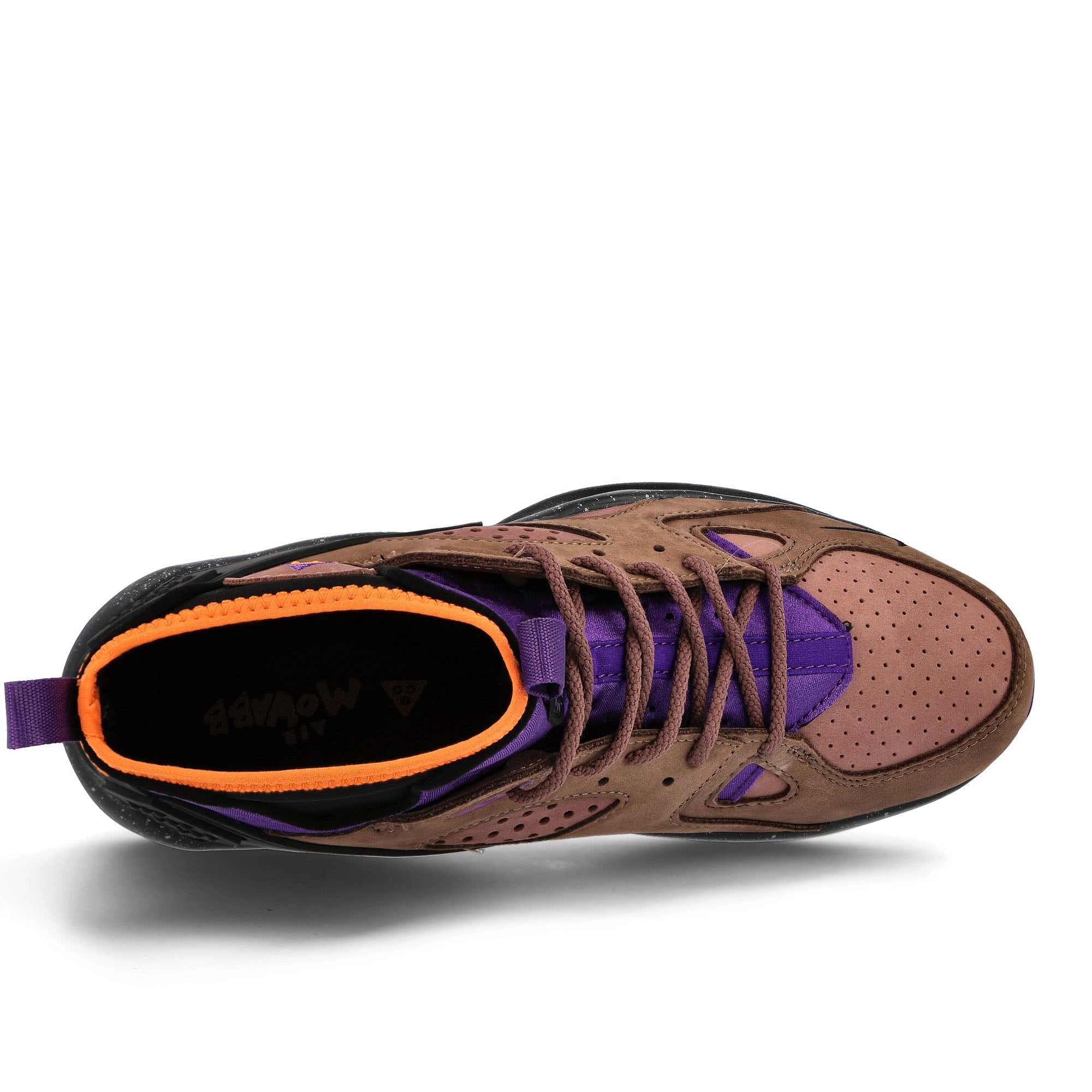 Nike acg air mowabb Trails End Brown-Pitch - Prism Violet High Top Sneakers Detailfoto | Overkill