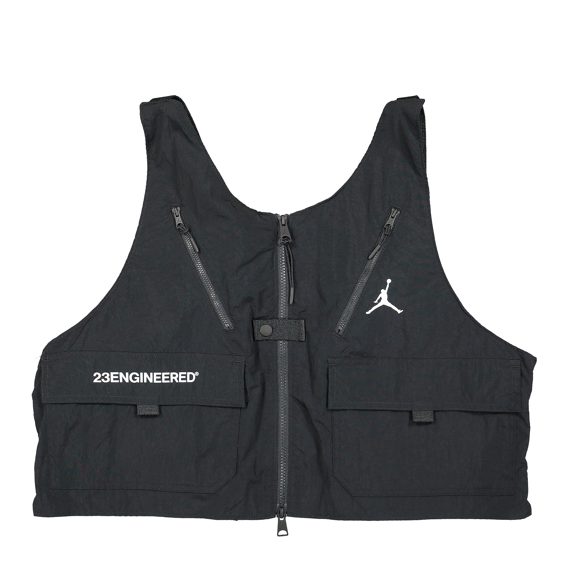 Jordan Air Jordan 23 Engineered Fleece Full-Zip Hoodie Black / Black / Black / White Hoodies Detail view 1 | Overkill