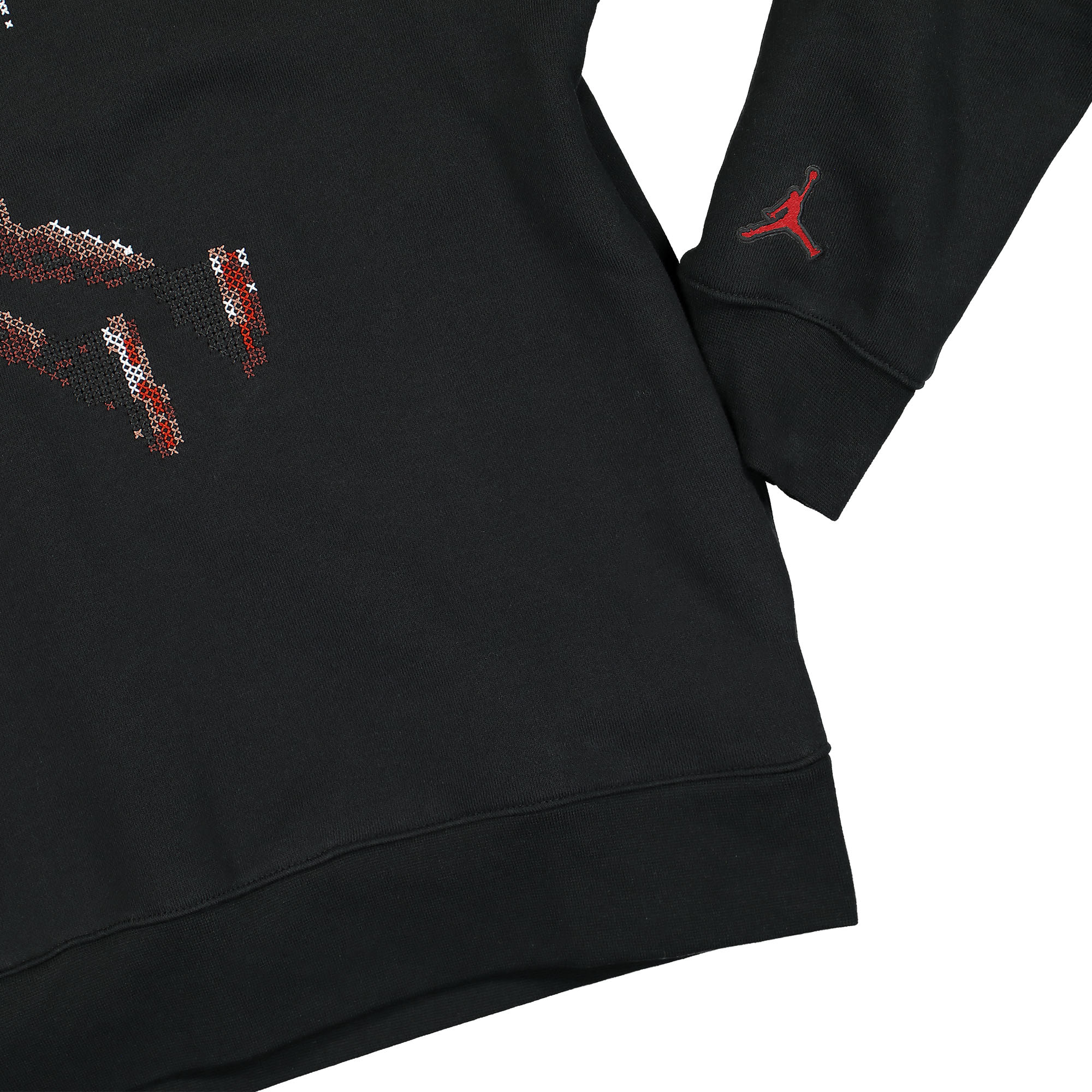 Jordan Air Jordan Essentials Fleece Graphic Hoodie Black Hoodies Detailfoto | Overkill