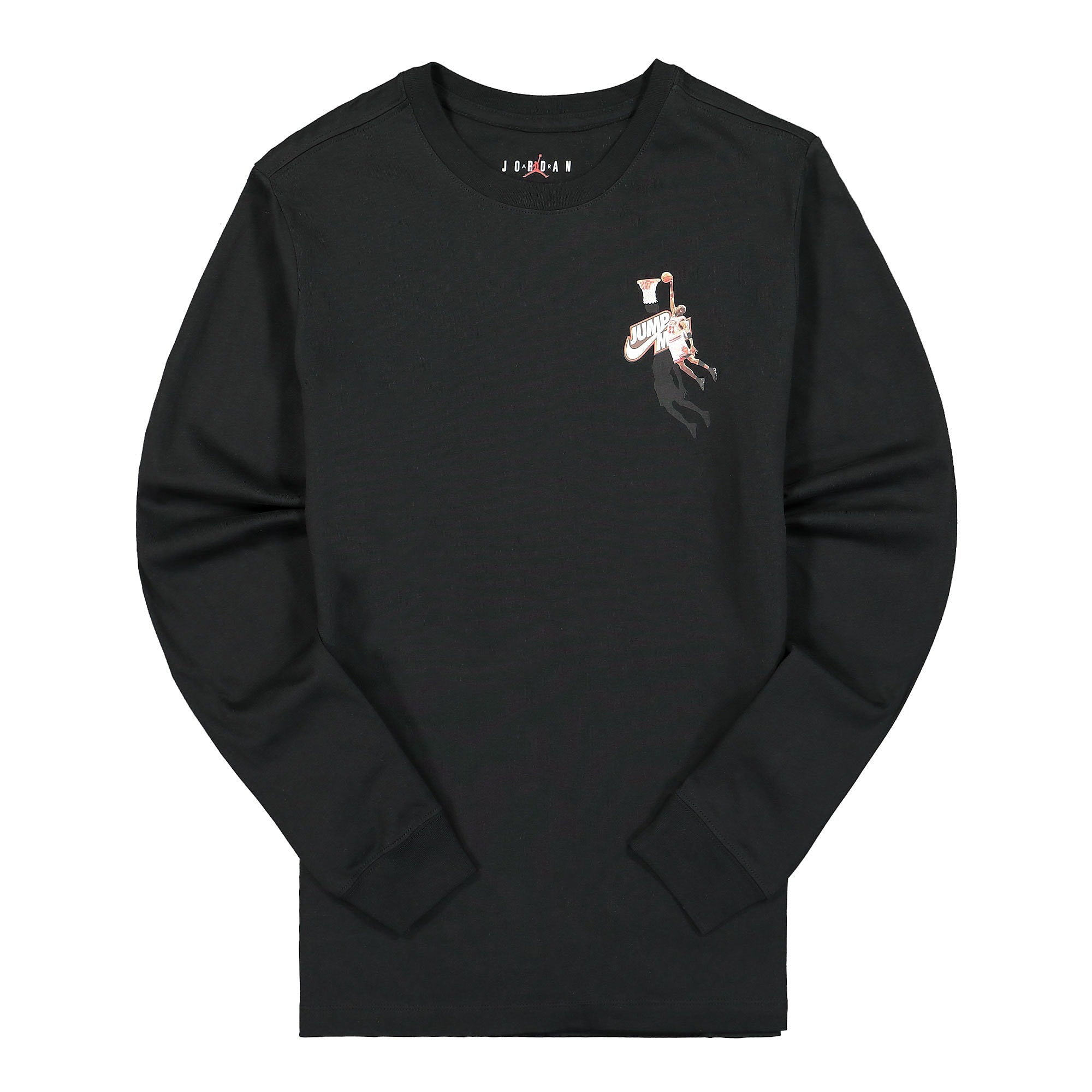 Jordan Air Jordan Jumpman Crew Longsleeve Black / Chile Red Longsleeves DC9775 010 | Overkill