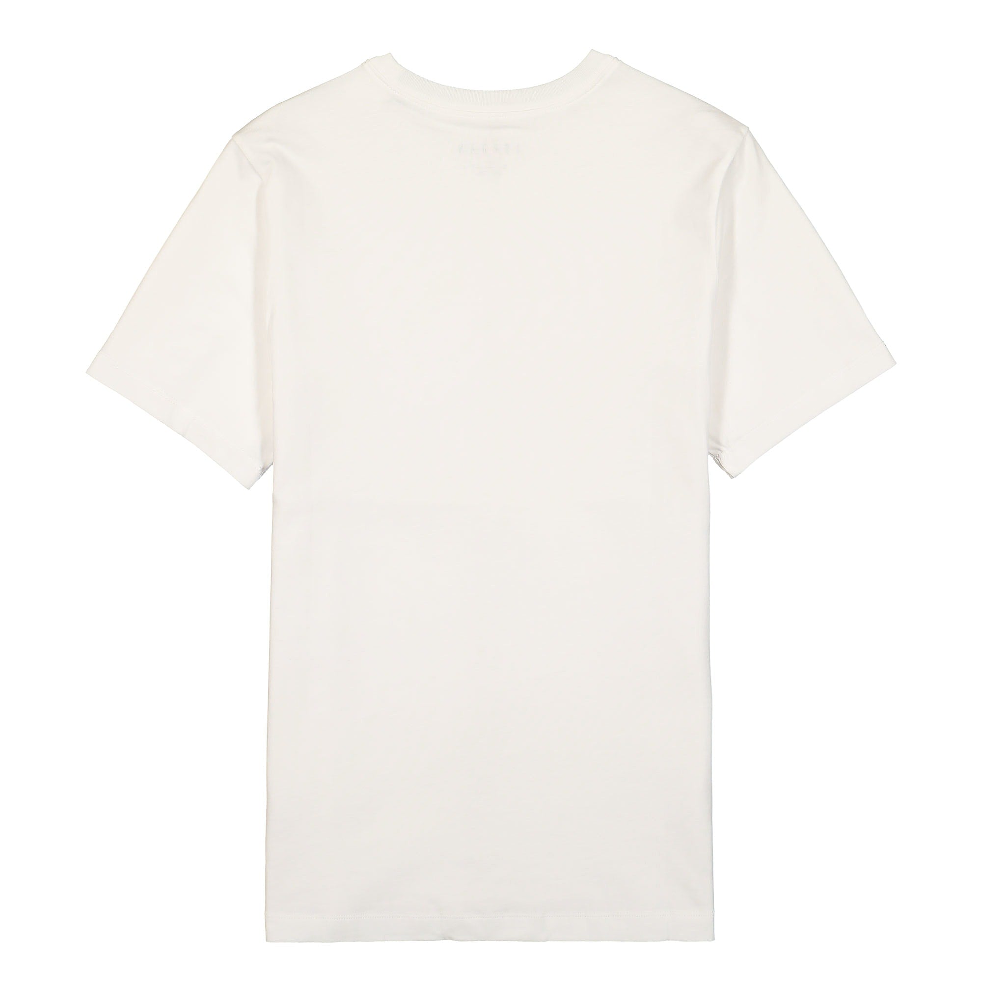 Jordan Air Jordan Sport DNA SS GFX Crew Tee White / Pollen / Chile Red T-Shirts Close-up | Overkill