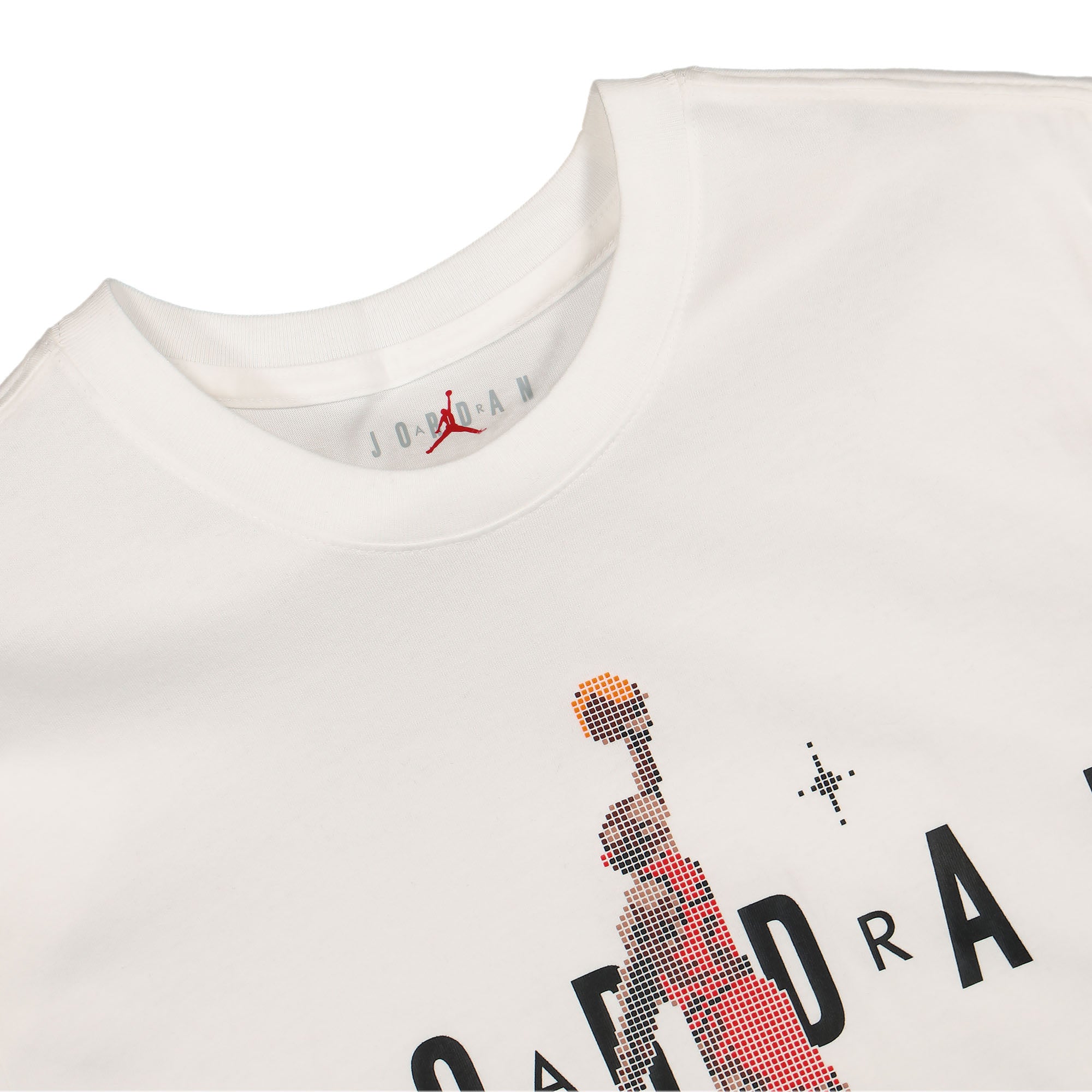 Jordan Air Jordan Brand Holiday Tee White / Black T-Shirts Close-up | Overkill