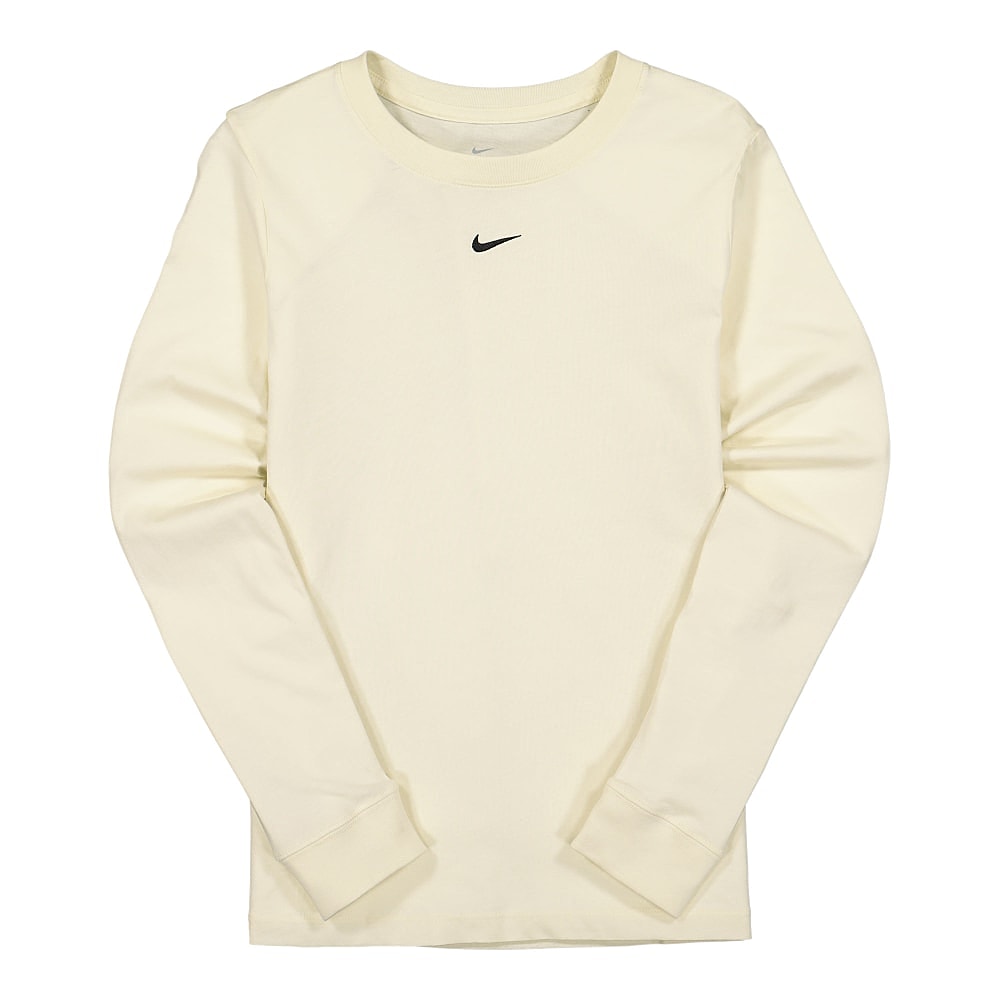 Nike Wmns NSW Tee Essential Long Sleeve lbr Coconut Milk Sweatshirts DC9833 113 | Overkill