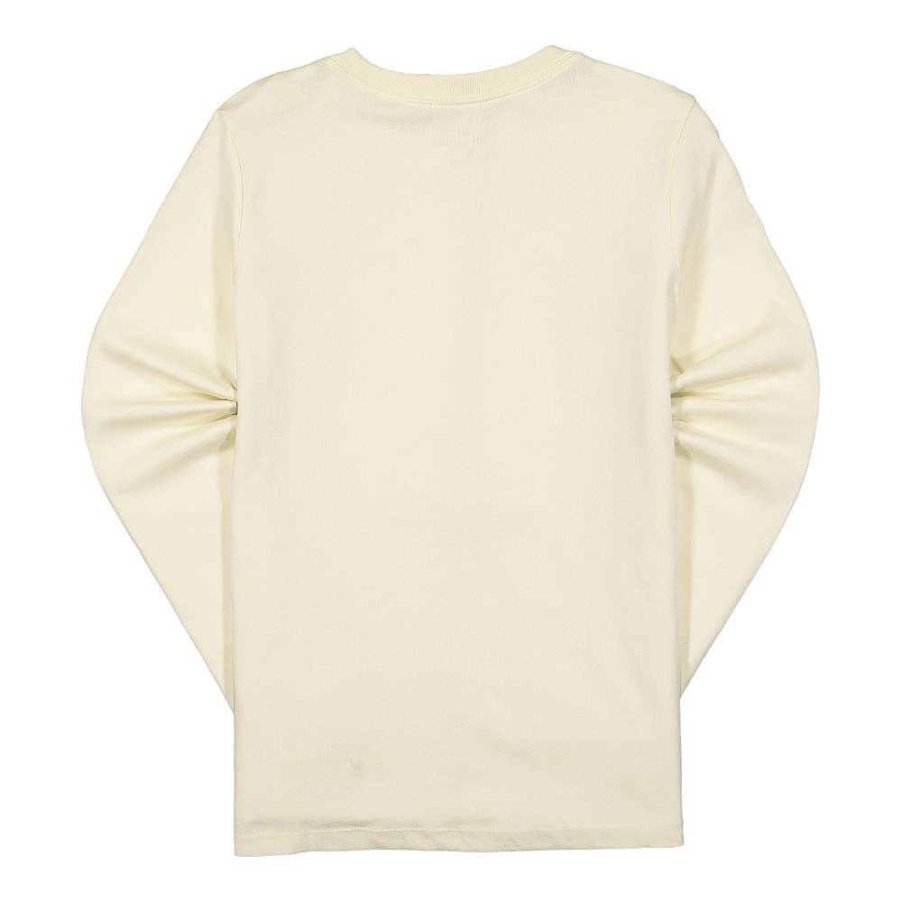 Nike Wmns NSW Tee Essential Long Sleeve lbr Coconut Milk Sweatshirts Material | Overkill