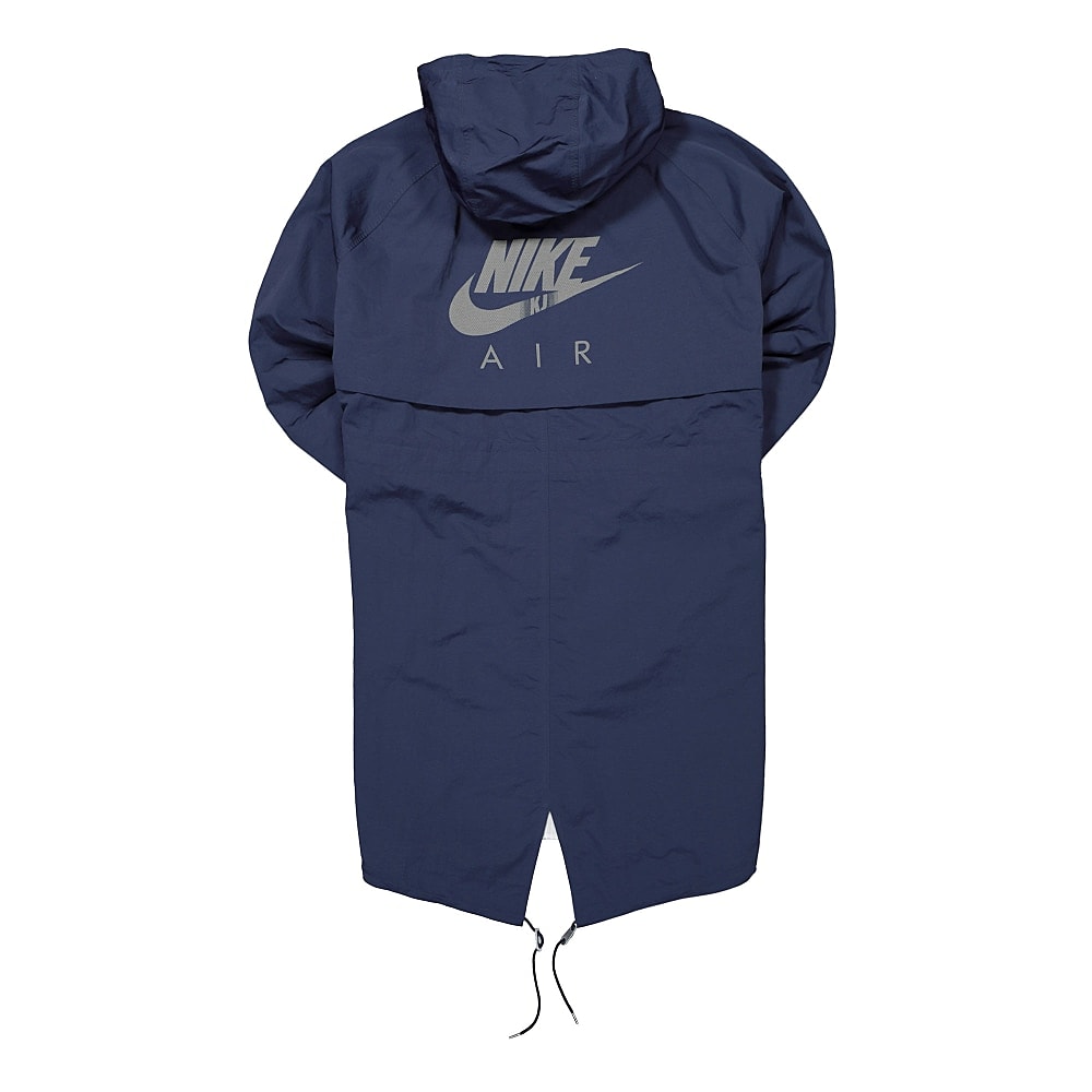 Nike Kim Jones x Nike NRG AM Reversible Parka Obsidian / Hydrogen Blue Parkas Close-up | Overkill