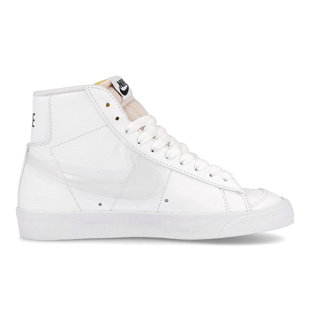Nike wmns blazer mid 77 White-White - Black Mid Top Sneakers Silhouette | Overkill