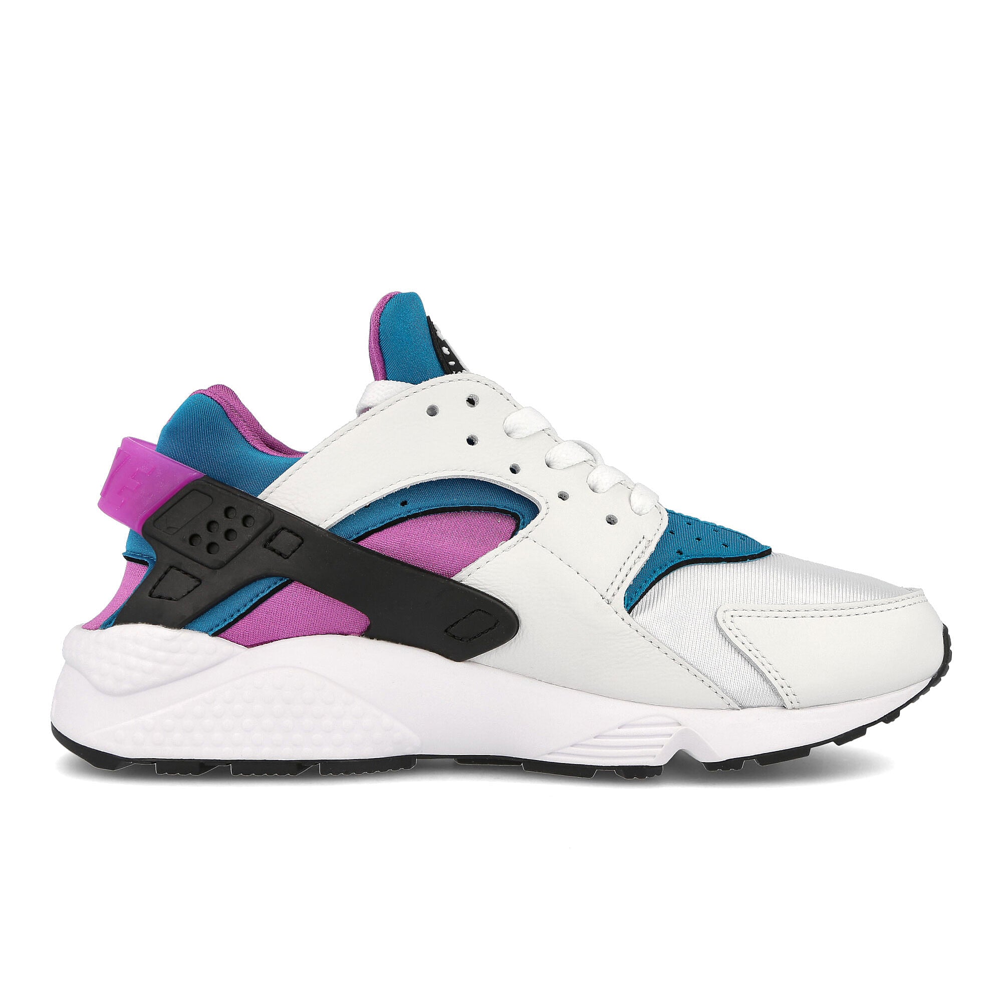 Nike air huarache White-Aquatone - Deep Magenta - Black Low Top Sneakers Silhouette | Overkill