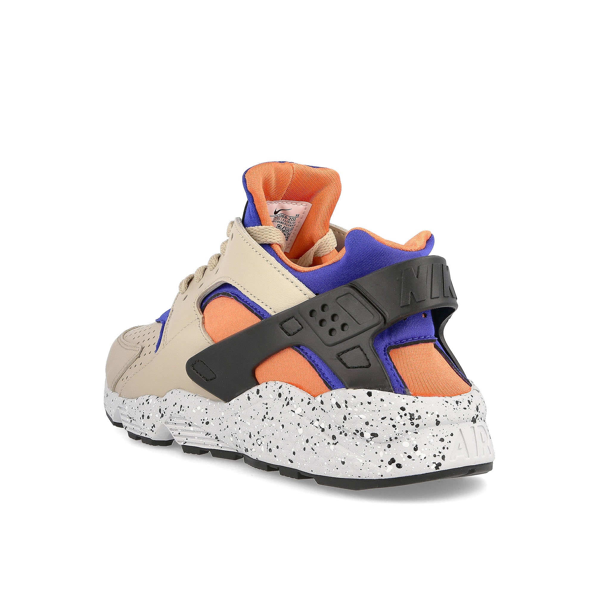 Nike air huarache Rattan-Hyper Royal - Bright Mandarin - Black Low Top Sneakers Material | Overkill