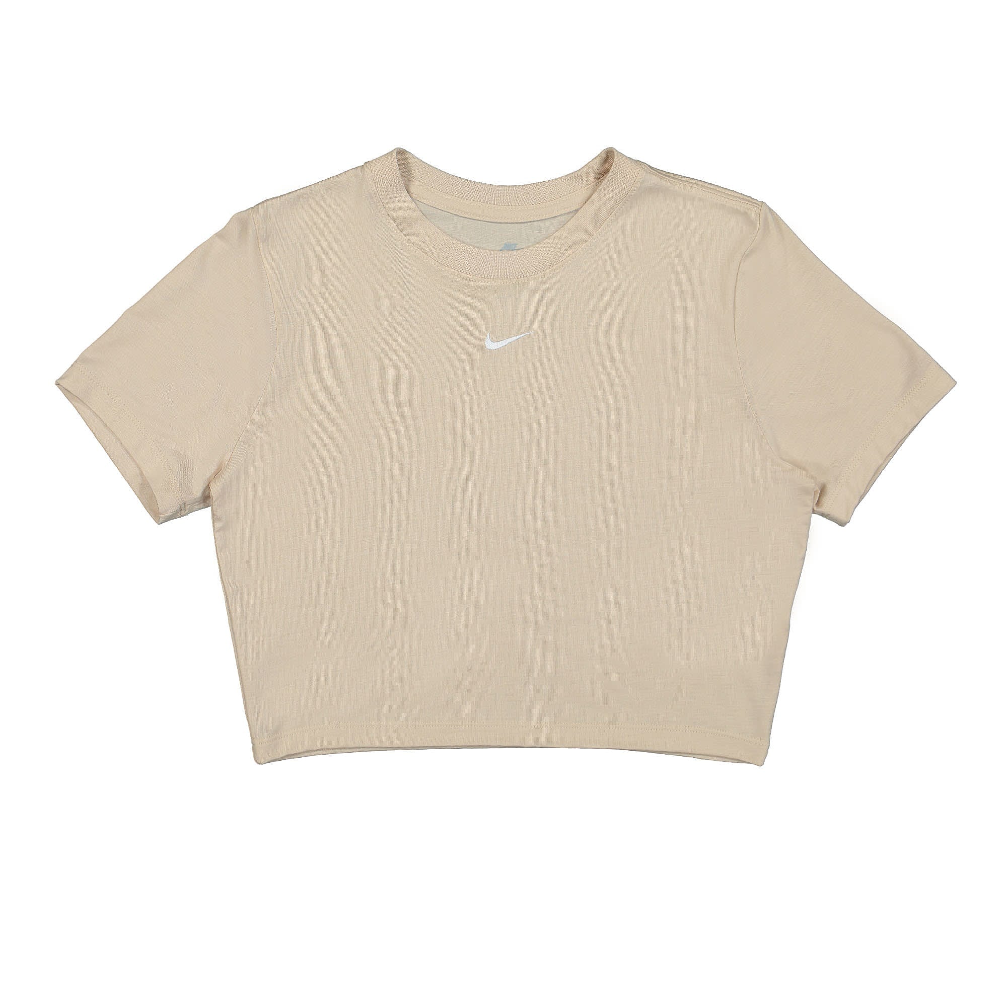 Nike Wmns NSW Essential Slim Cropped Tee Sanddrift / White T-Shirts DD1328 126 | Overkill