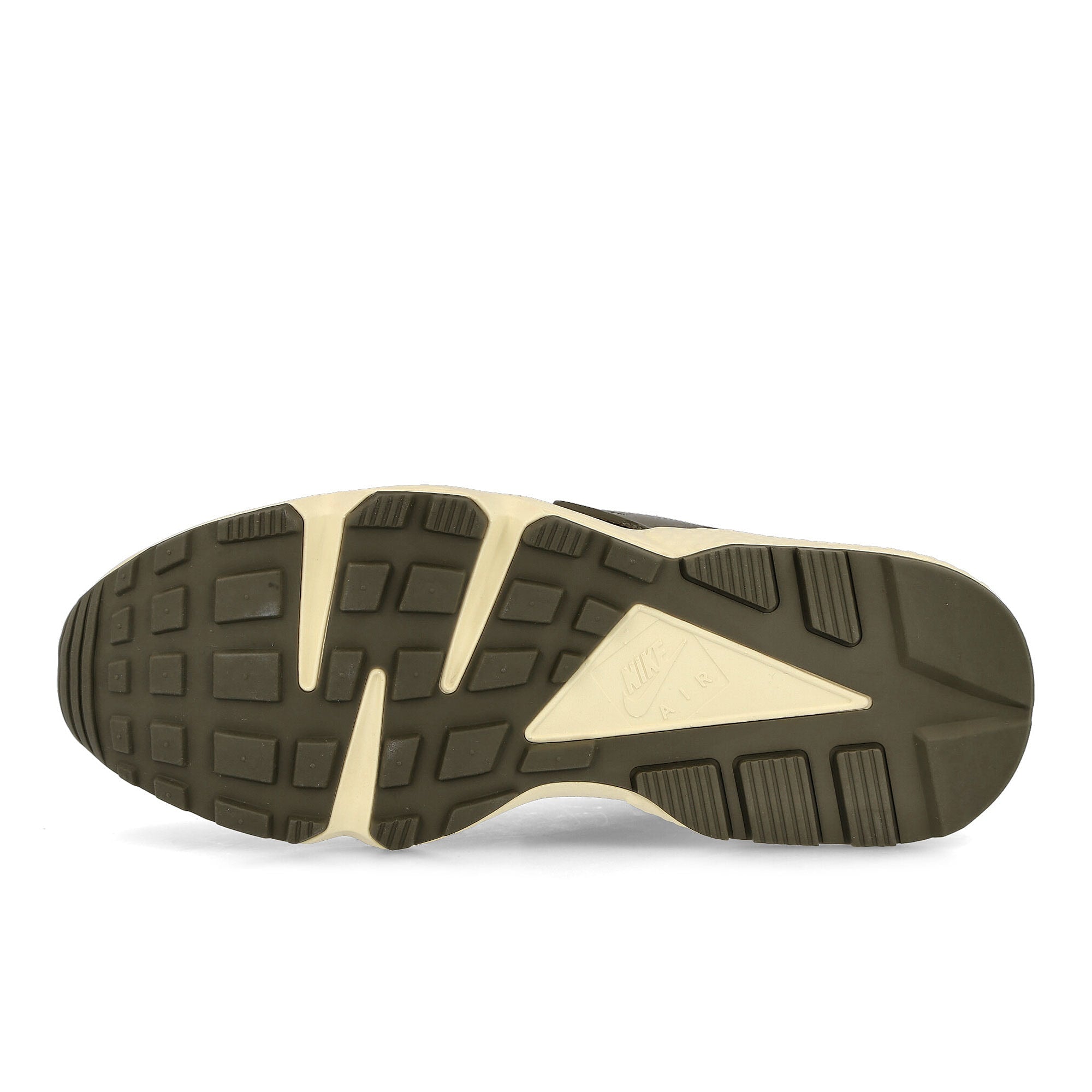 Nike Stussy x Nike Air Huarache LE Desert Oak-Reed - Light Straw Sneakers Detail View 1 | Overkill