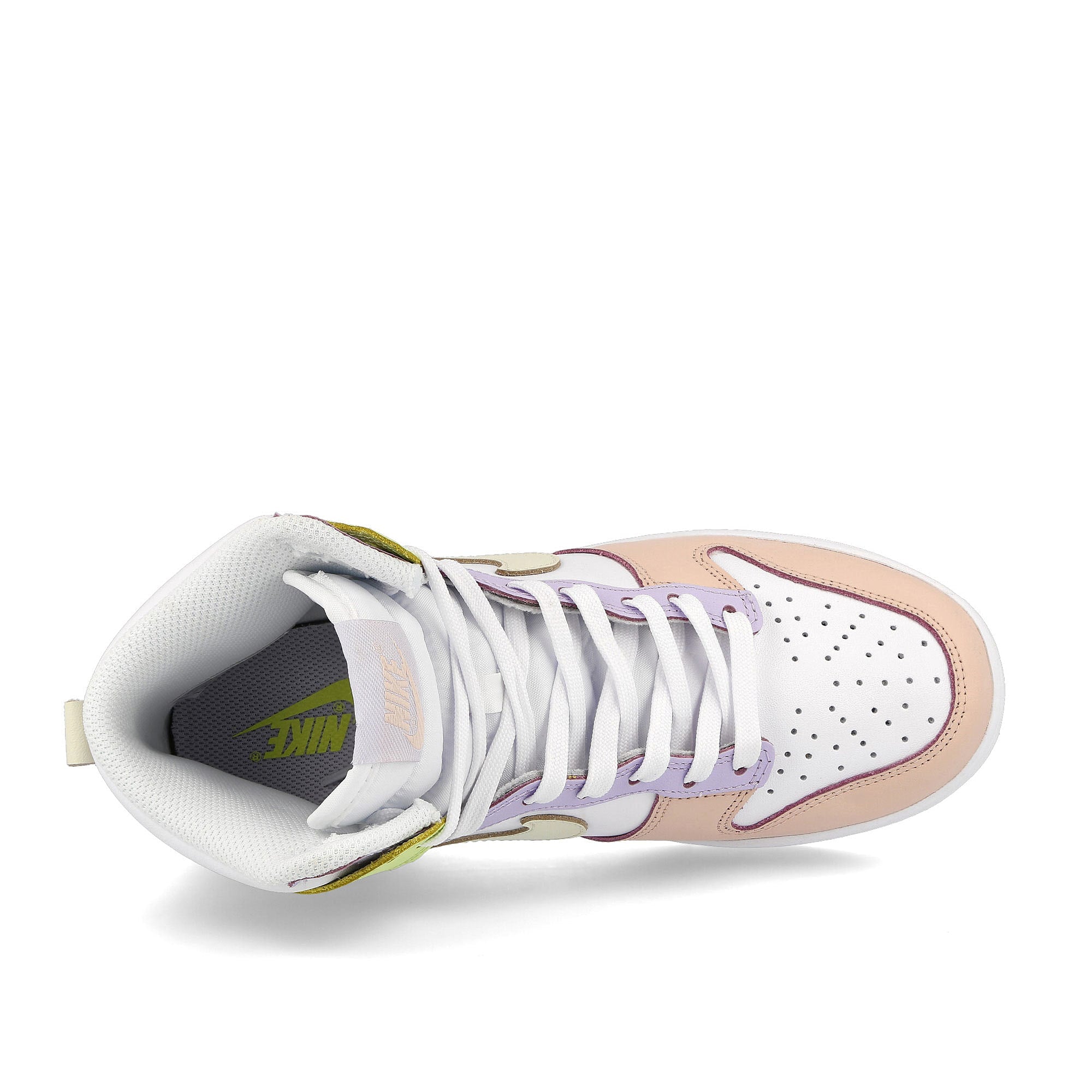 Nike wmns dunk high White / Cashmere - Light Lemon Twist Detail view 1 | Overkill