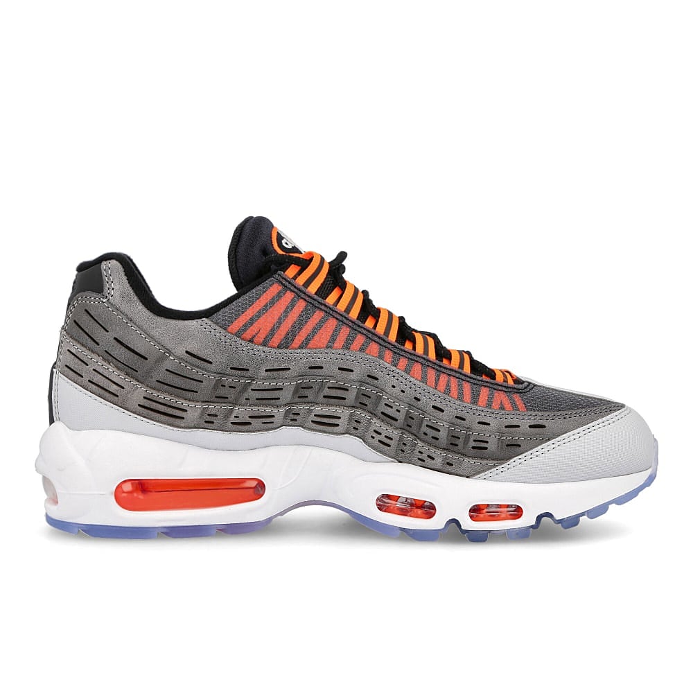 Nike Kim Jones x Nike Air Max 95 Black-Total Orange - Dark Grey - Cool Grey Sneakers Silhouette | Overkill
