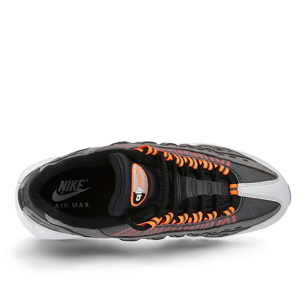 Nike Kim Jones x Nike Air Max 95 Black-Total Orange - Dark Grey - Cool Grey Sneakers Detailfoto | Overkill