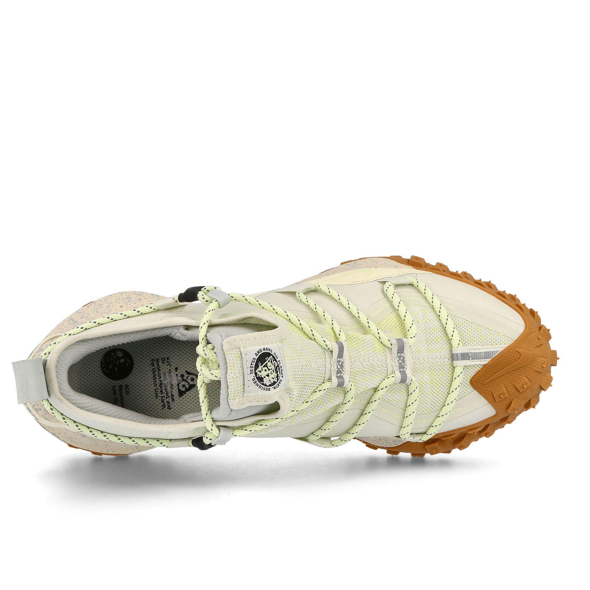 Nike acg mountain fly low gore tex se Sea Glass-Lime Ice - Lime Ice Low Top Sneakers Detailfoto | Overkill