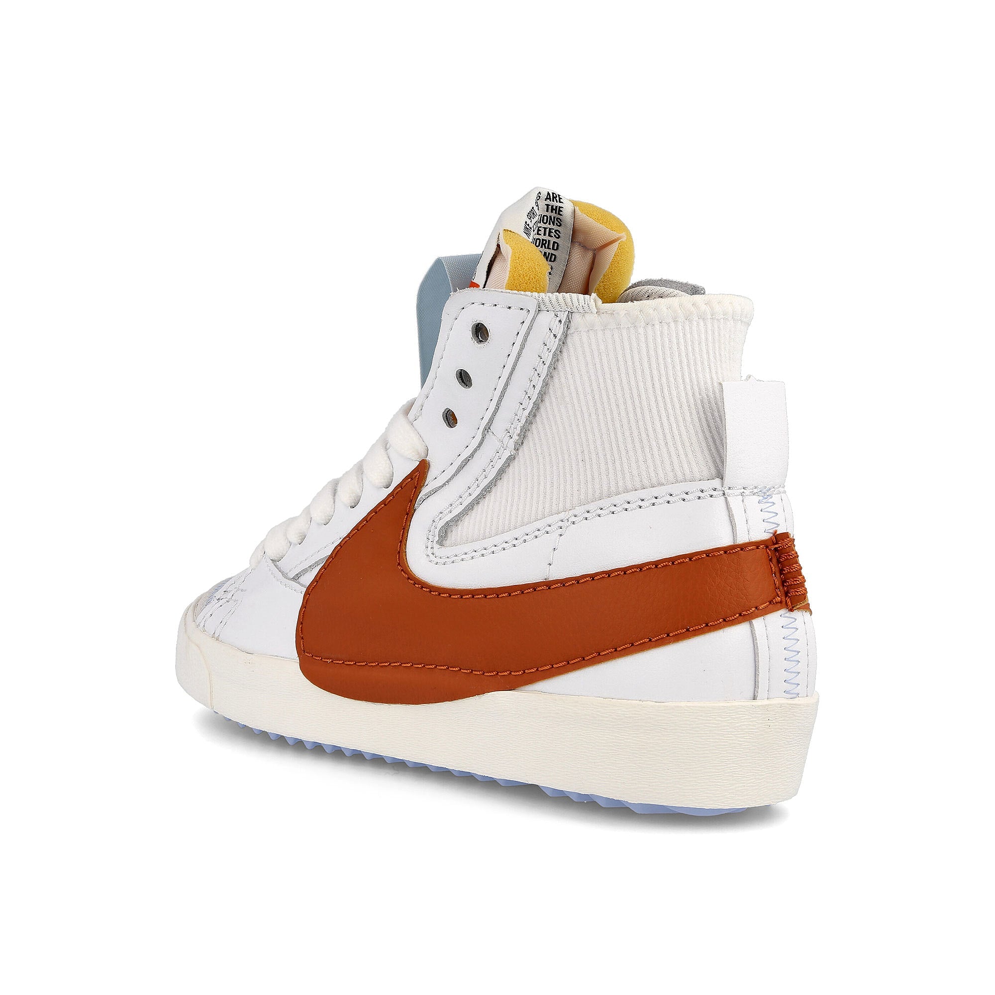 Nike blazer mid 77 jumbo White-Dark Russet - White - Sail Mid Top Sneakers Material | Overkill