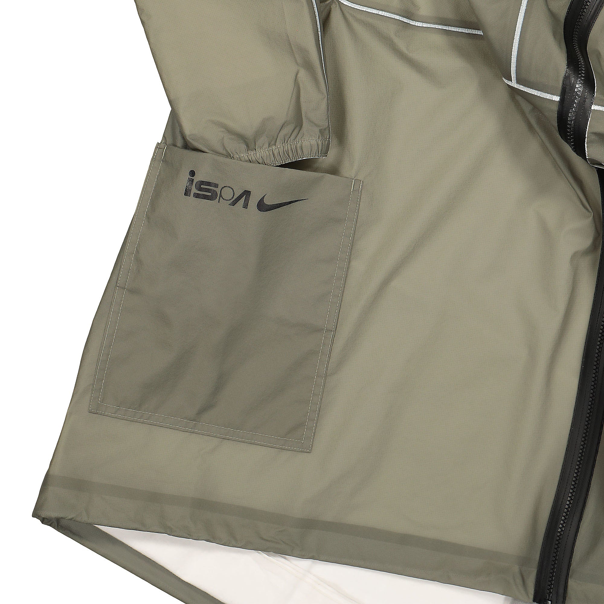 Nike NRG ISPA Packable Jacket Light Army / Black Jackets Detailfoto | Overkill