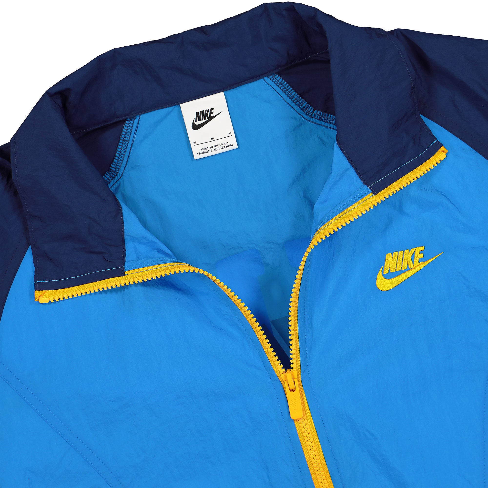 Nike NSW Trend Ul Jacket Light Photo Blue / University Gold Track Jackets Material | Overkill