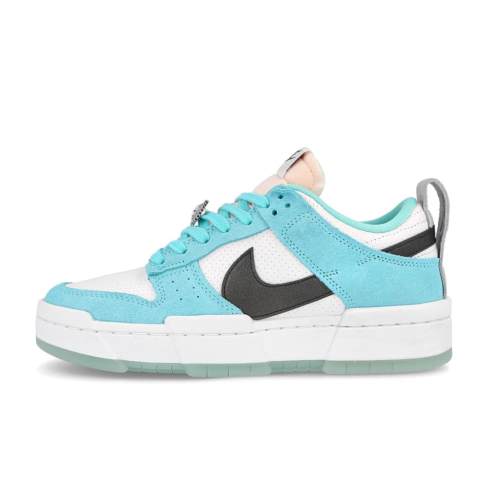 Nike wmns dunk low disrupt Copa / Black - Summit White - Metallic Silver DD6619 400 | Overkill