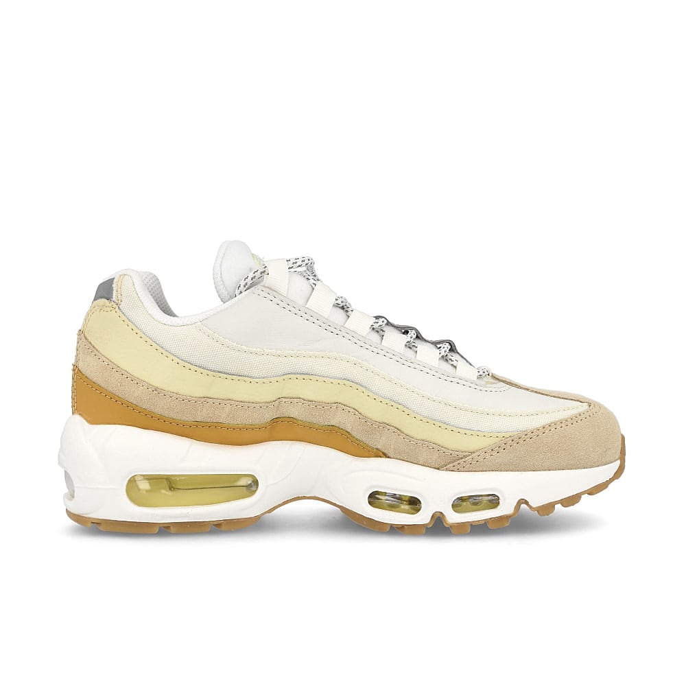 Nike wmns air max 95 Sail-Light Zitron - Coconut Milk - Lemon Drop Sneakers Silhouette | Overkill